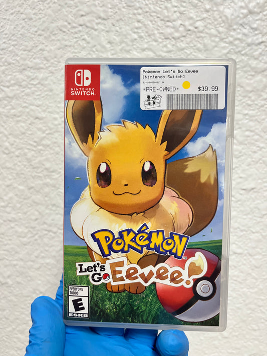 Pokemon Let's Go Eevee - Nintendo Switch Boxed