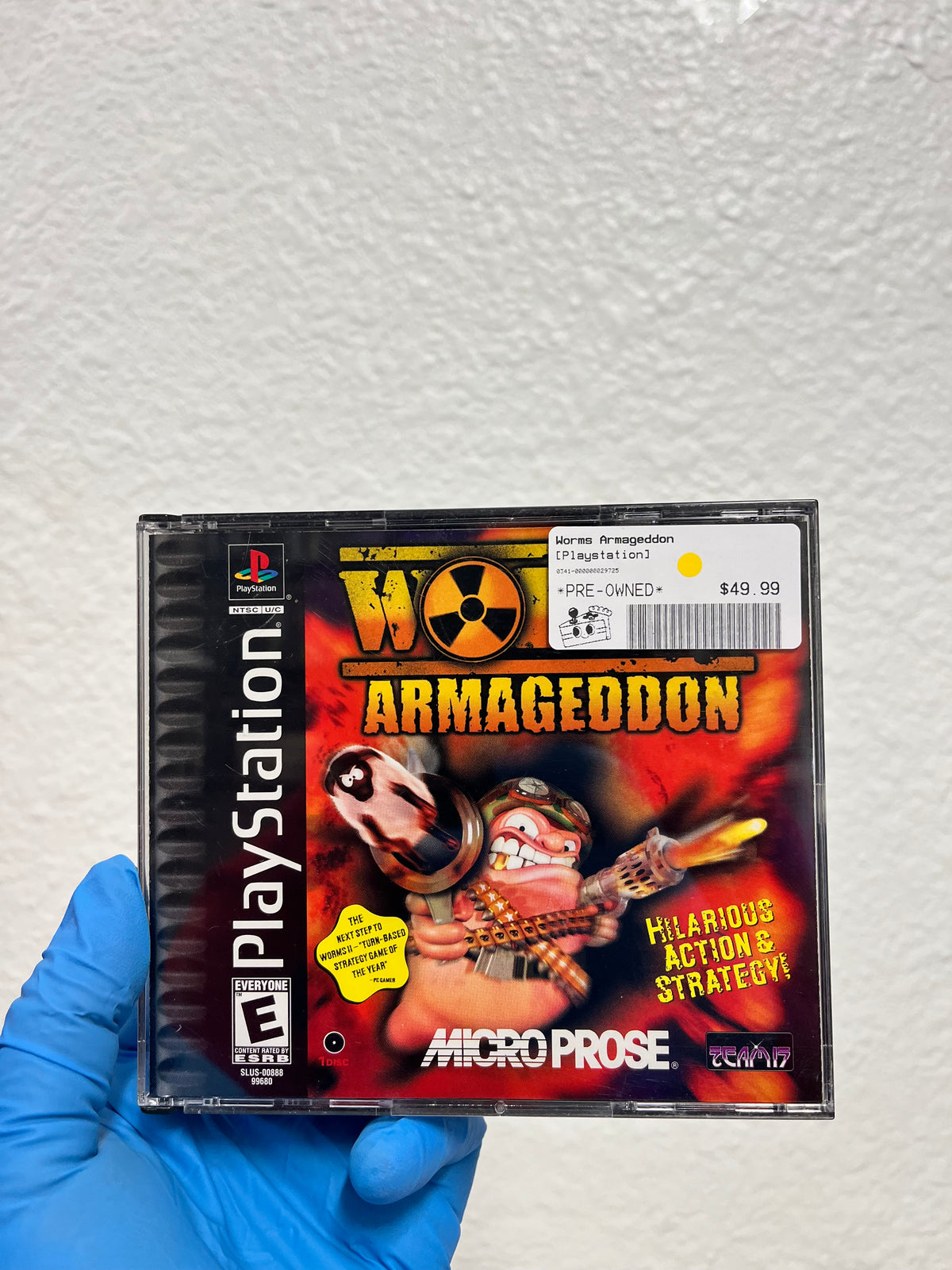 Worms Armageddon - PS1 CIB