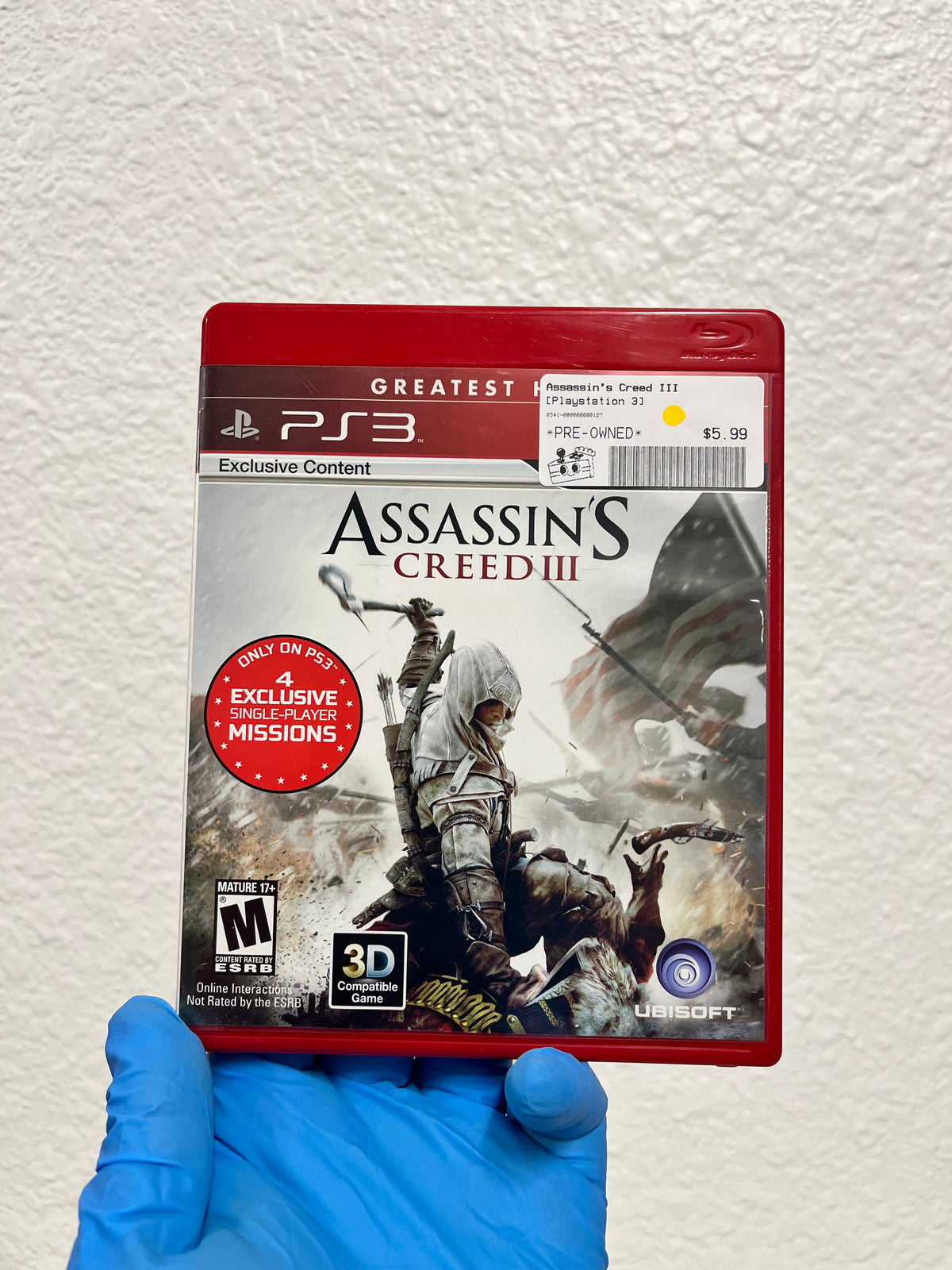 Assassin's Creed III - PS3 CIB