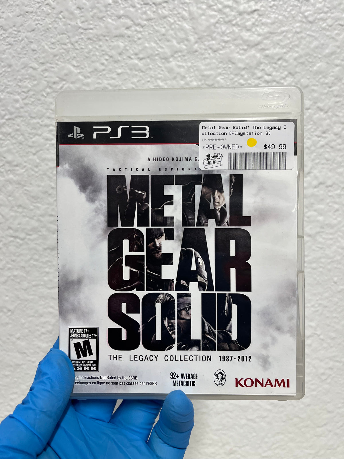 Metal Gear Solid: The Legacy Collection - PS3 CIB