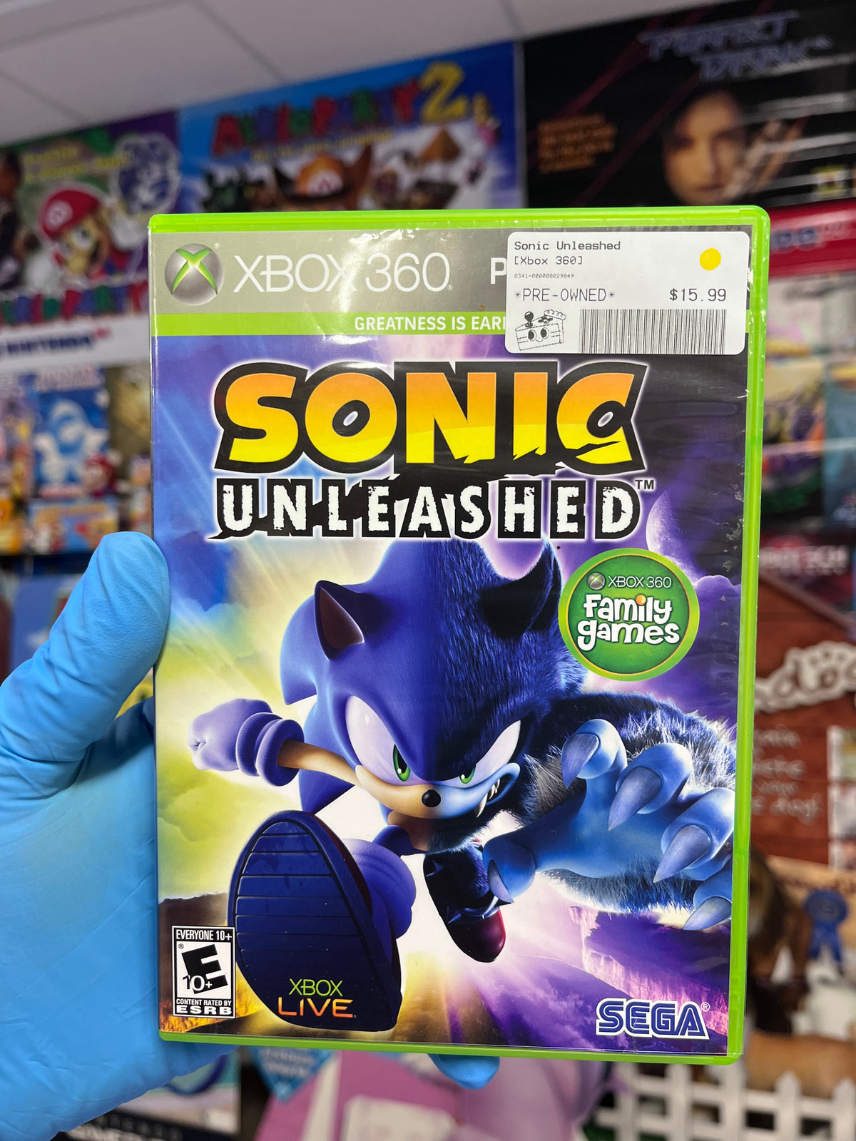 Sonic Unleased - Xbox 360 CIB