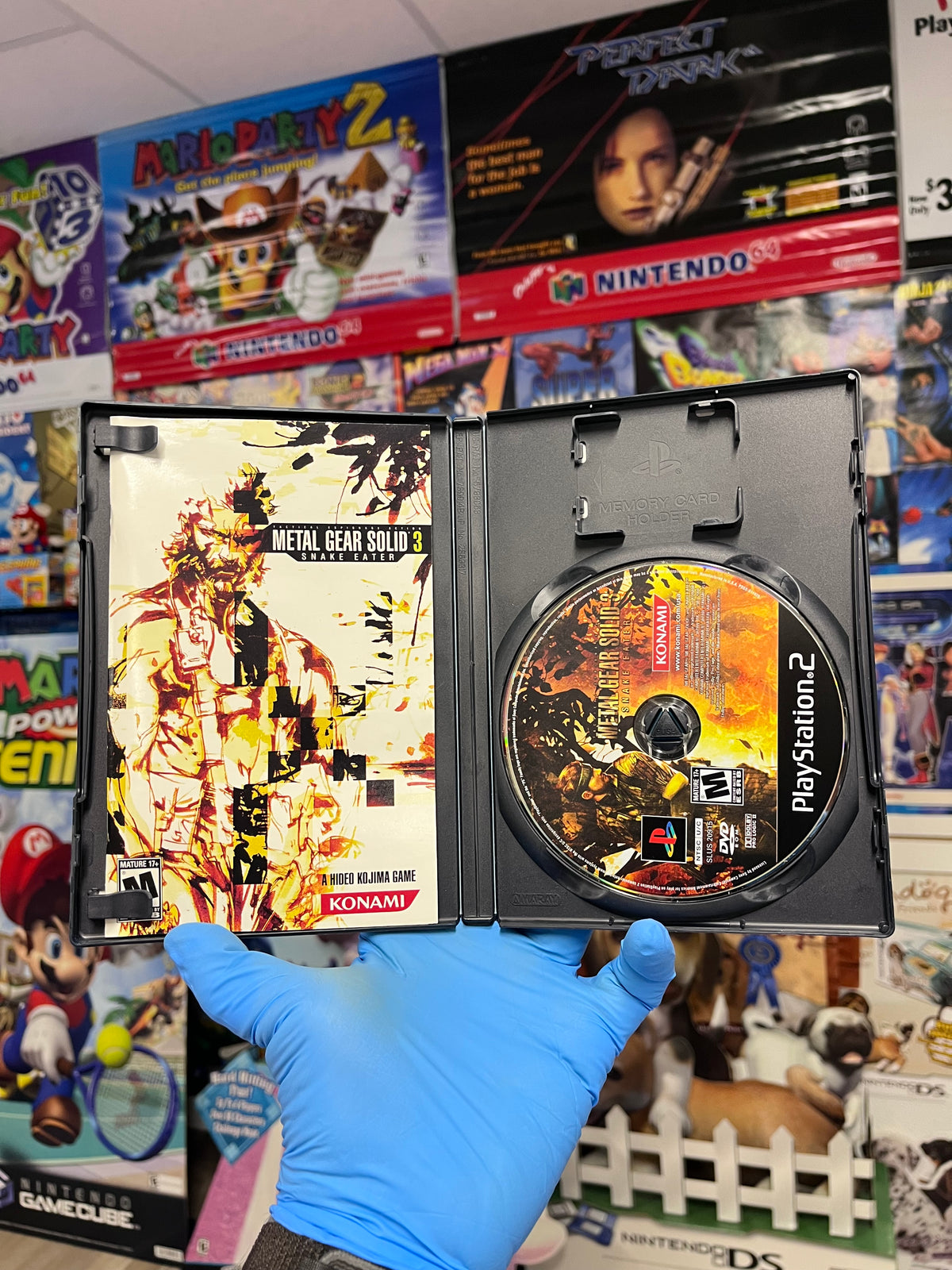 Metal Gear Solid 3 Snake Eater - PS2 CIB