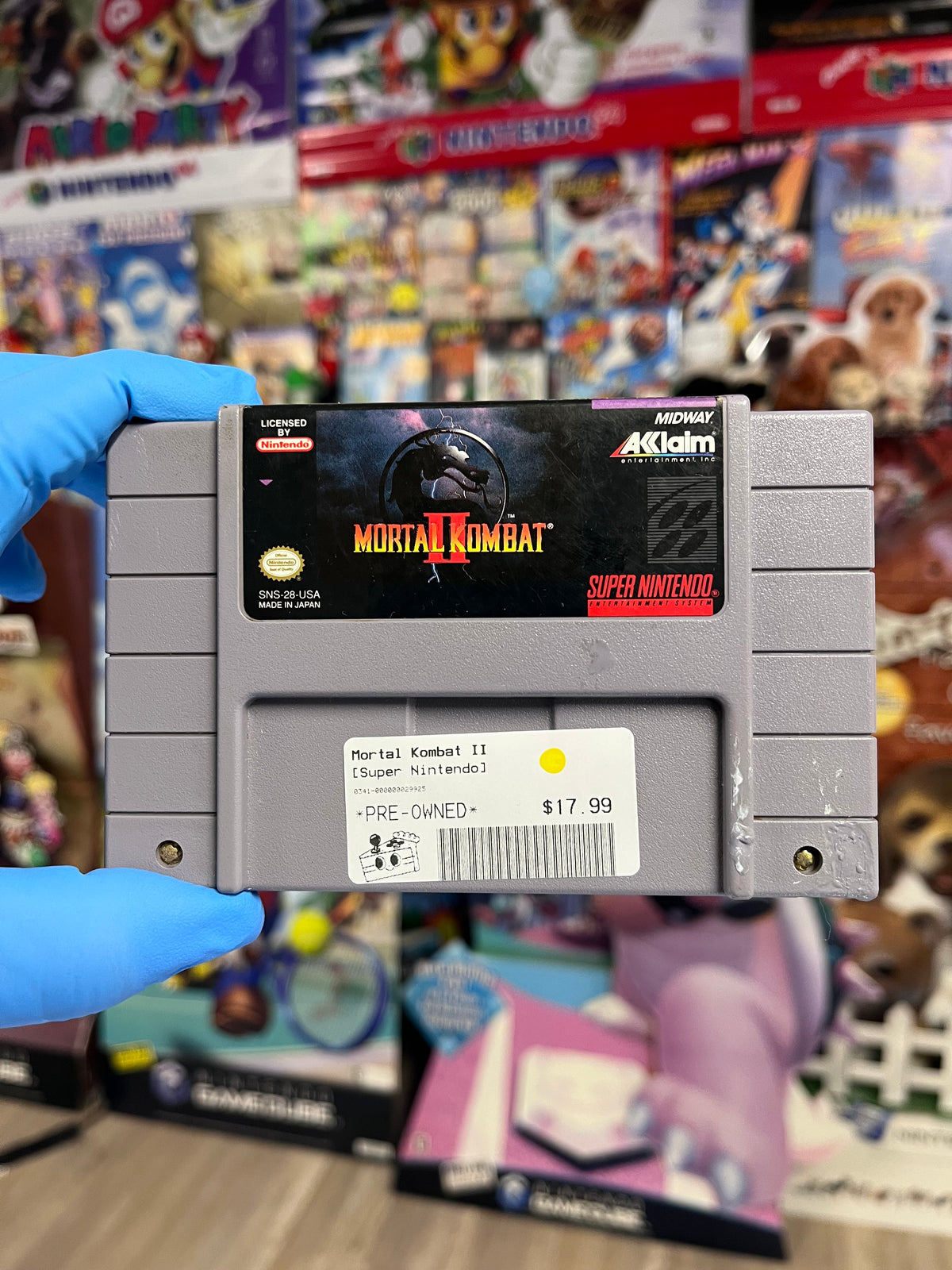 Mortal Kombat II - SNES Loose