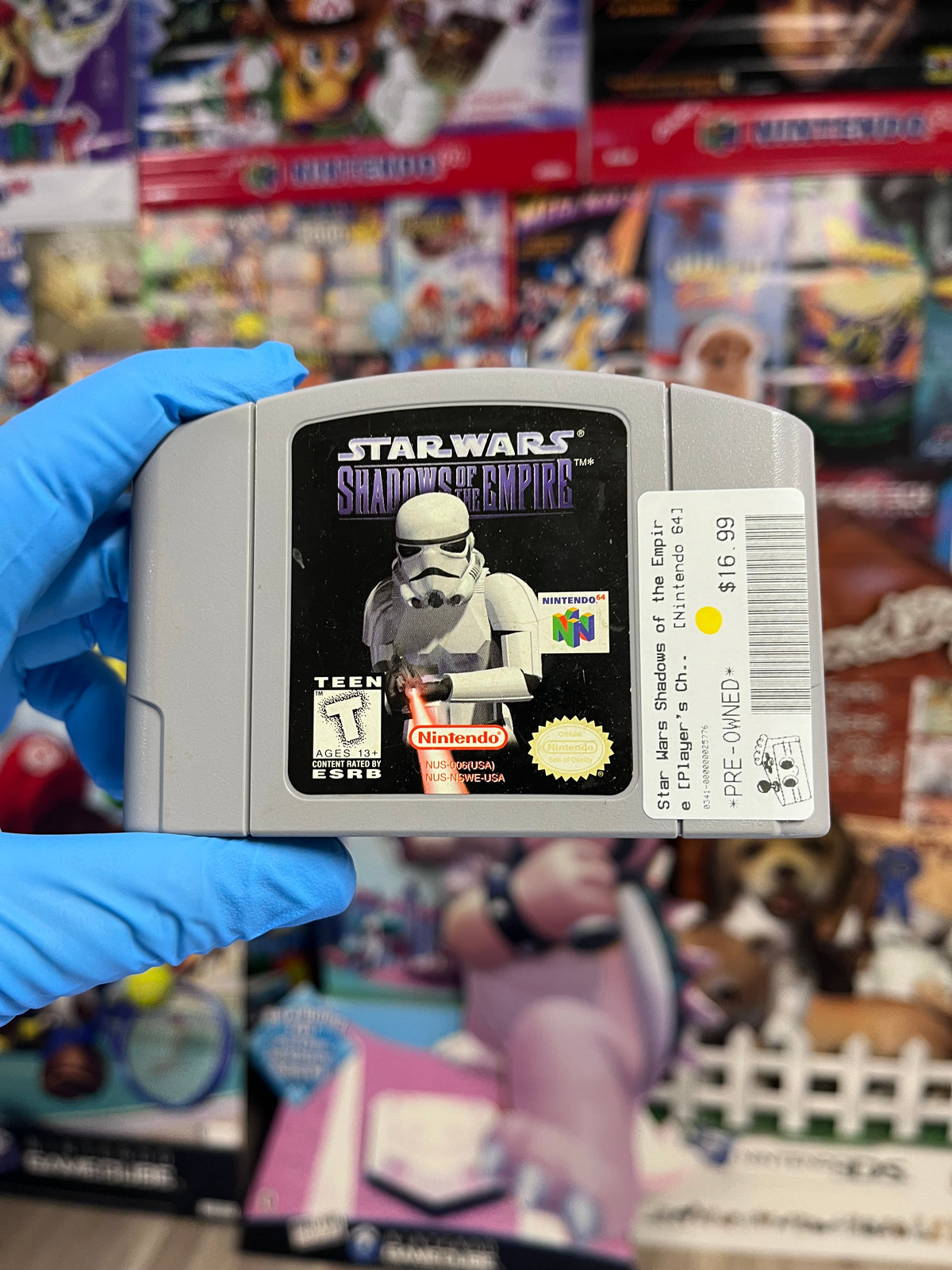 Star Wars Shadow of the Empire [Player's Choice] - Nintendo 64 Loose