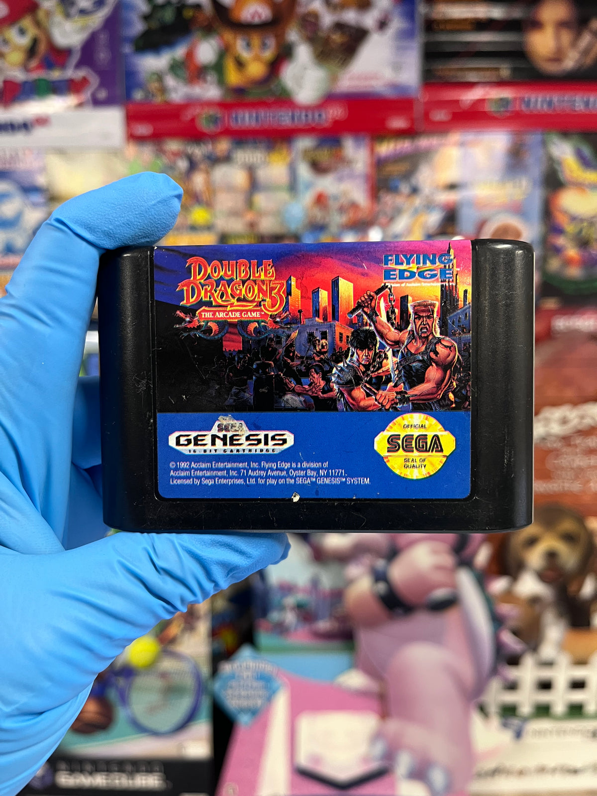 Double Dragon III The Arcade Game - Sega Gensis Loose