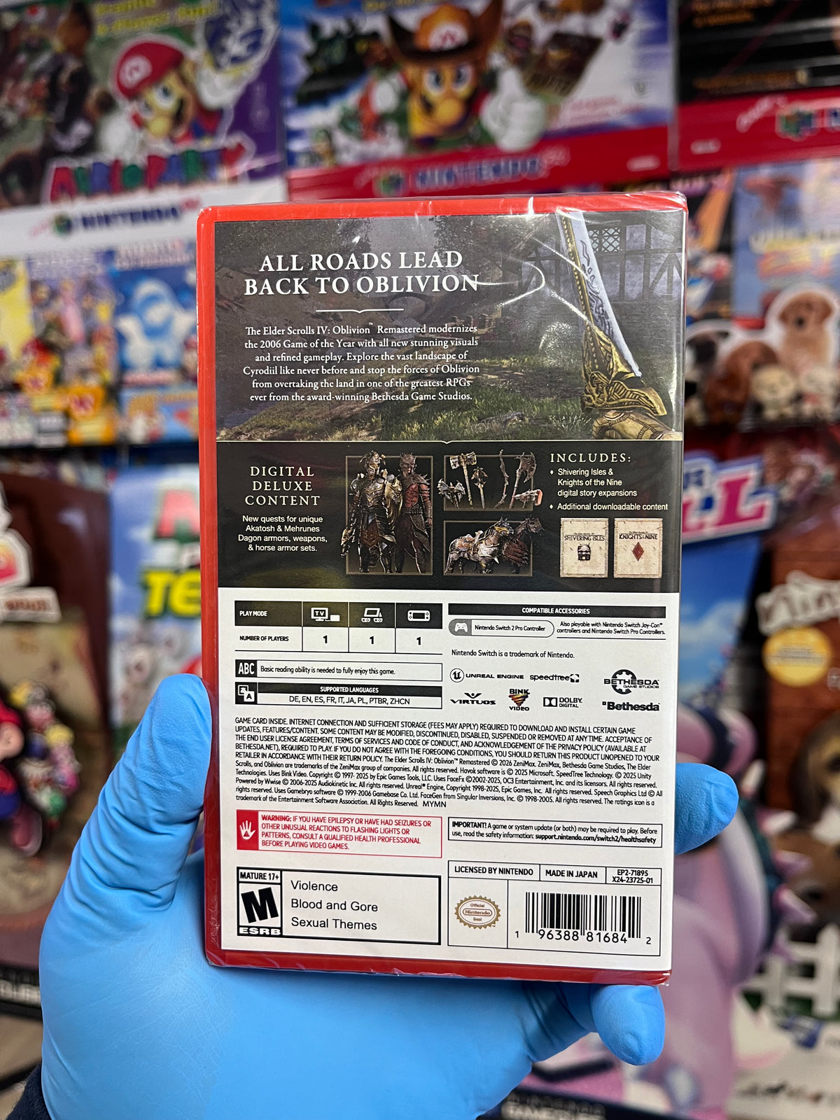 The Elder Scrolls IV: Oblivion Remasterd - Nintendo Switch 2 Sealed