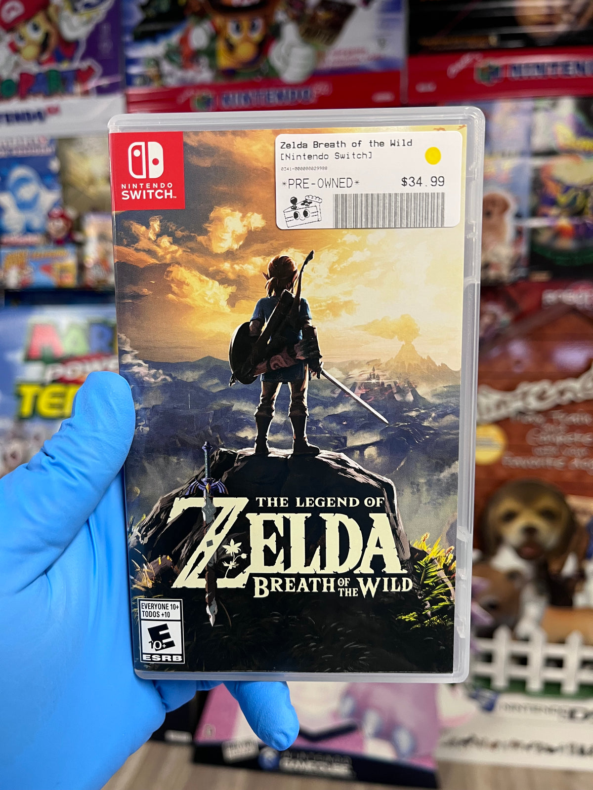 Zelda Breath of the Wild - Nintendo Switch Boxed