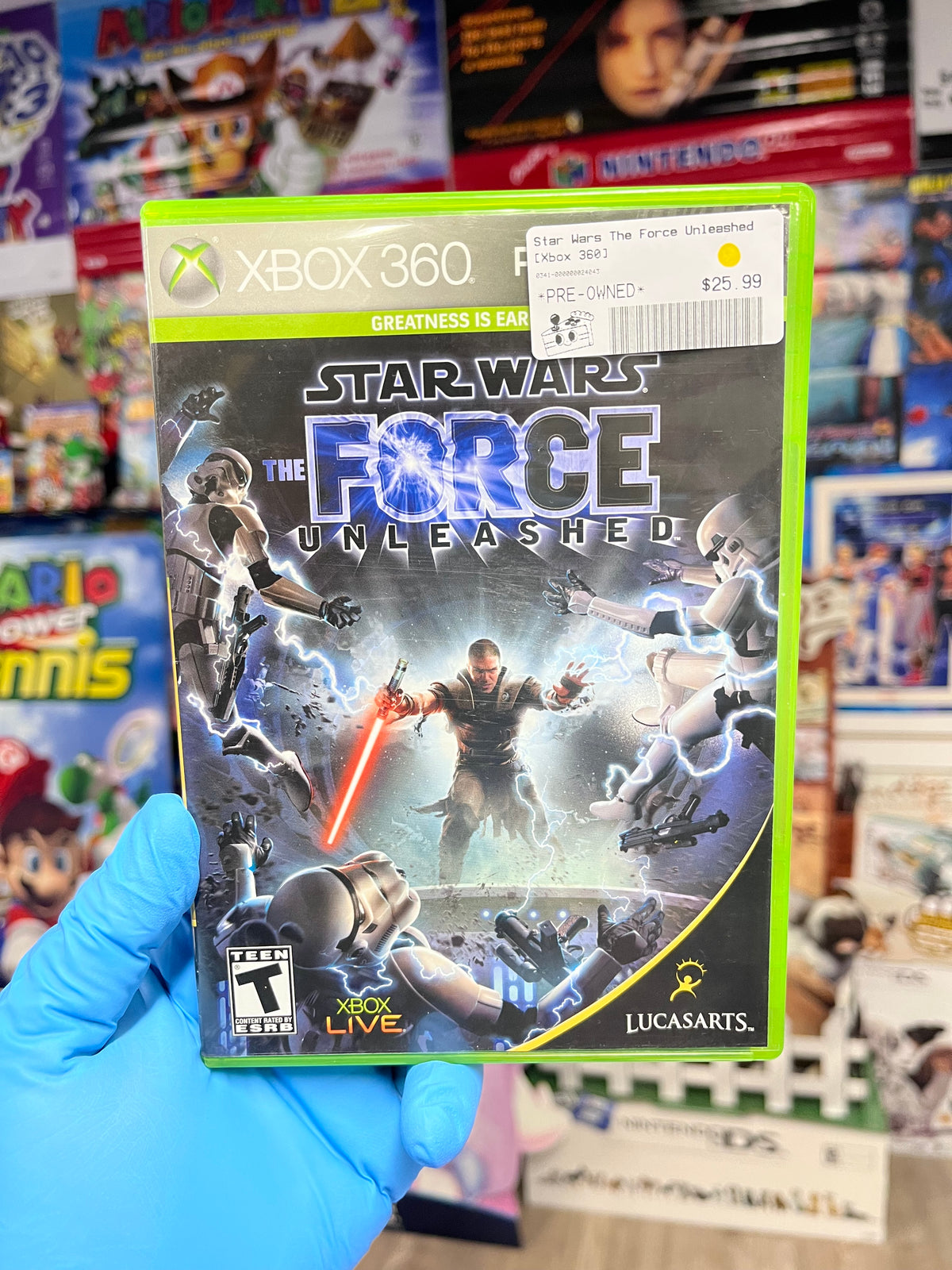 Star Wars The Force Unleased - Xbox 360 CIB
