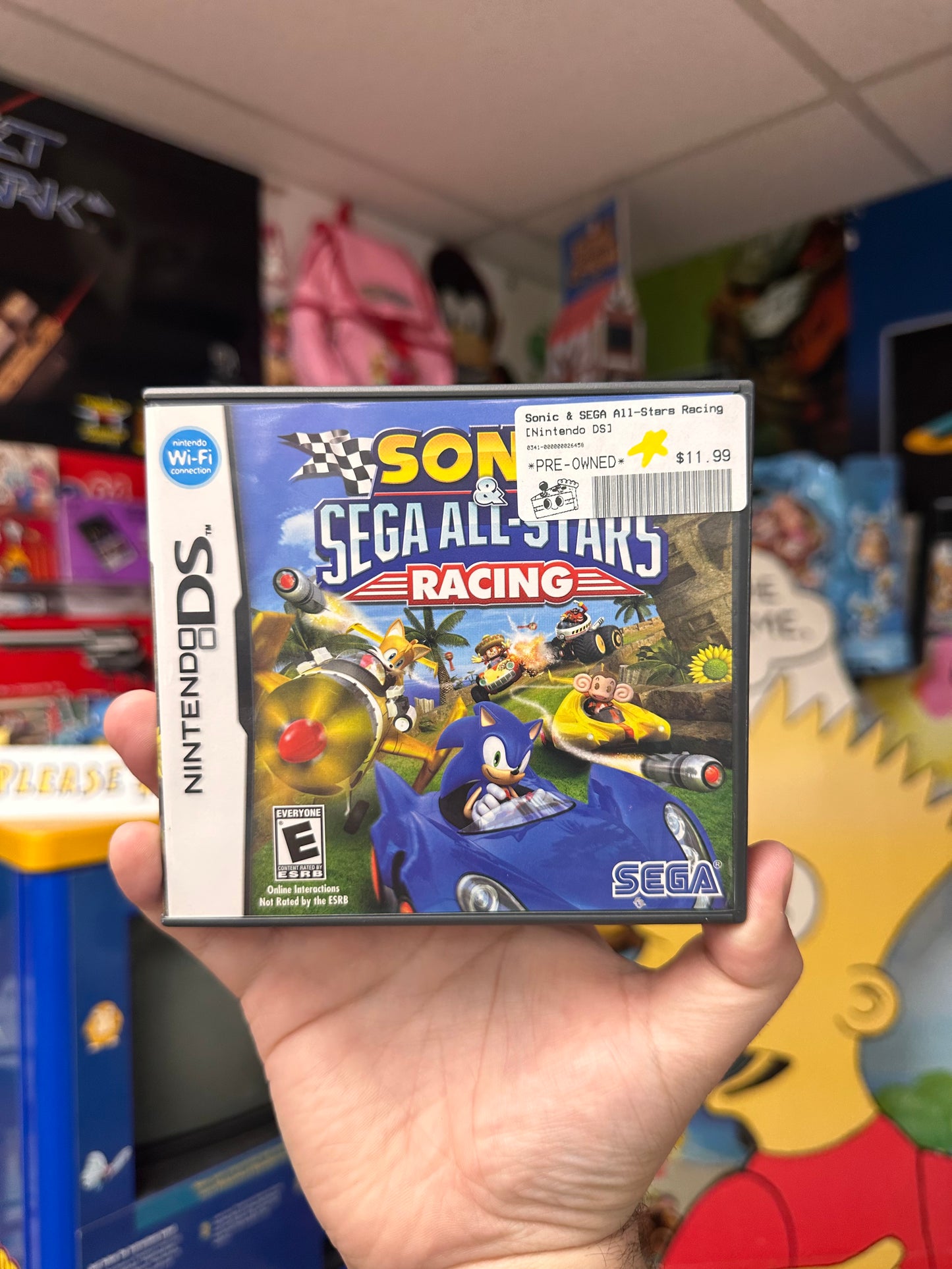 Sonic & Sega All-Stars Racing - DS CiB