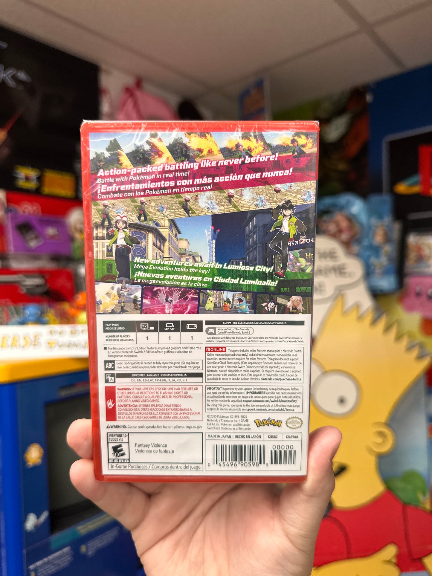 Pokemon Legends: Z-A - Switch 2 Sealed