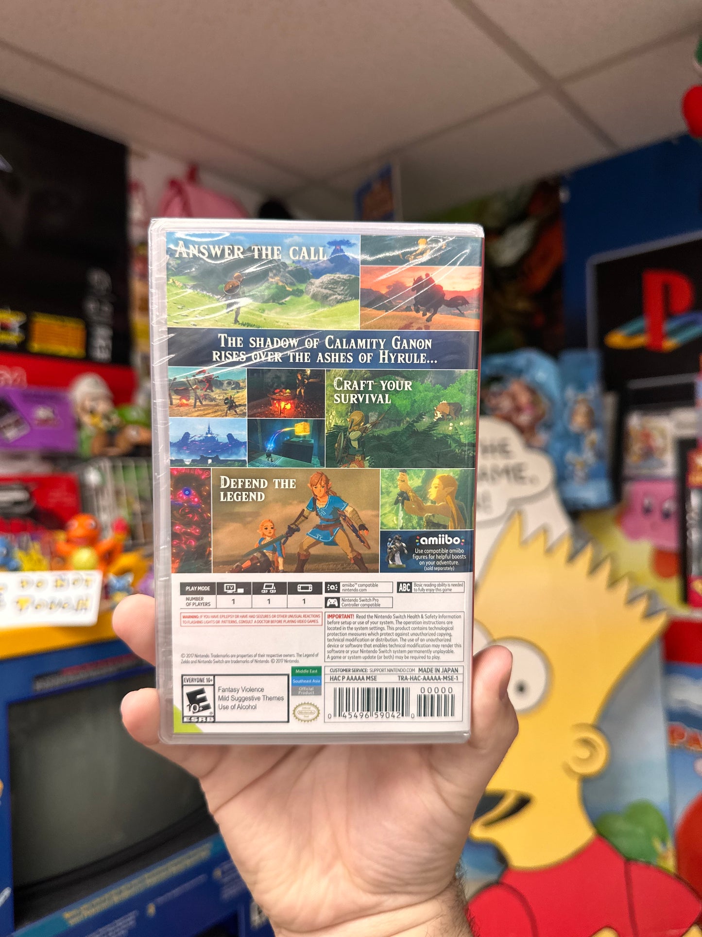 Zelda: Breath of the Wild - Switch Sealed