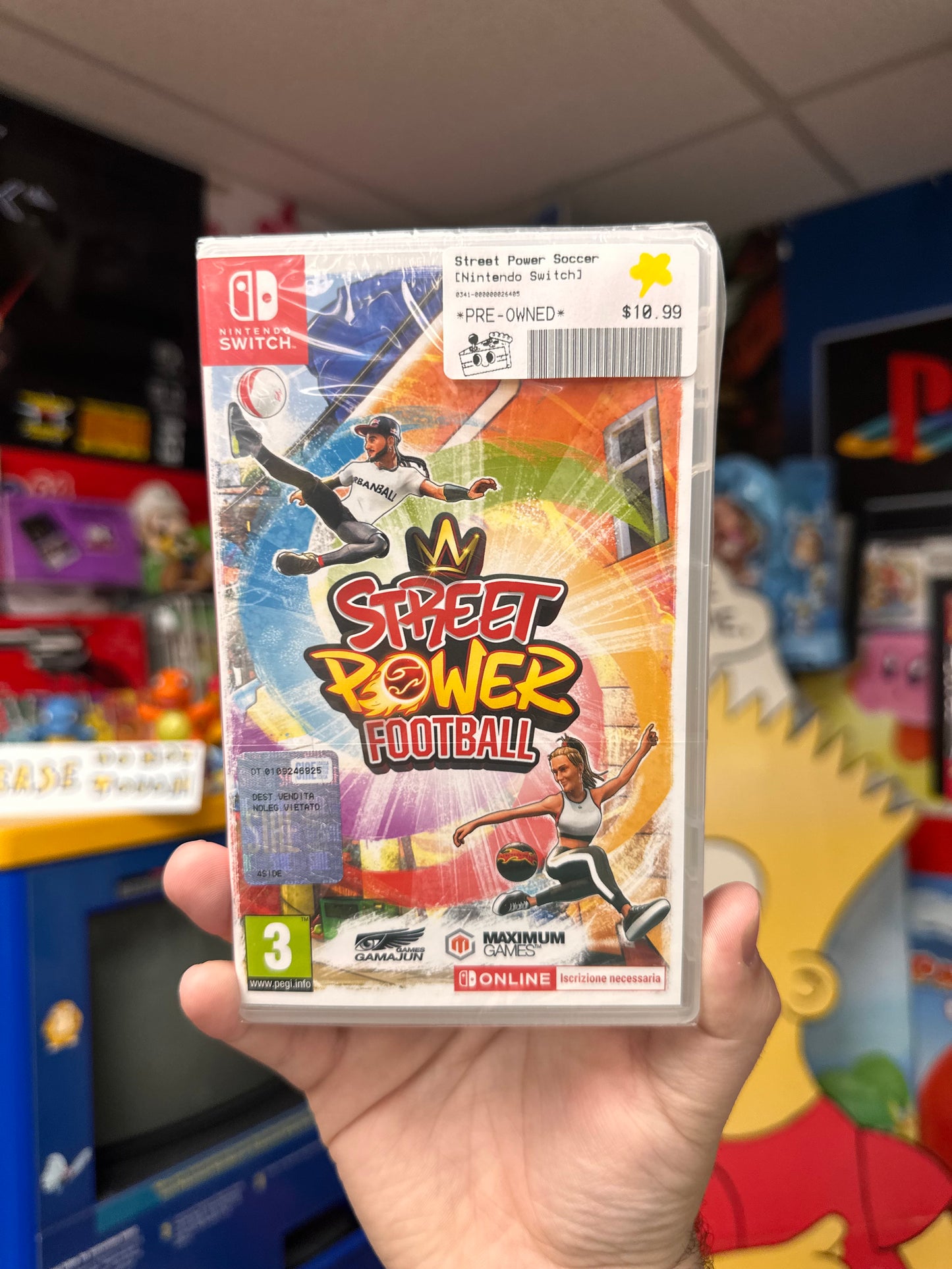 Street Power Football - PAL Switch Sealed