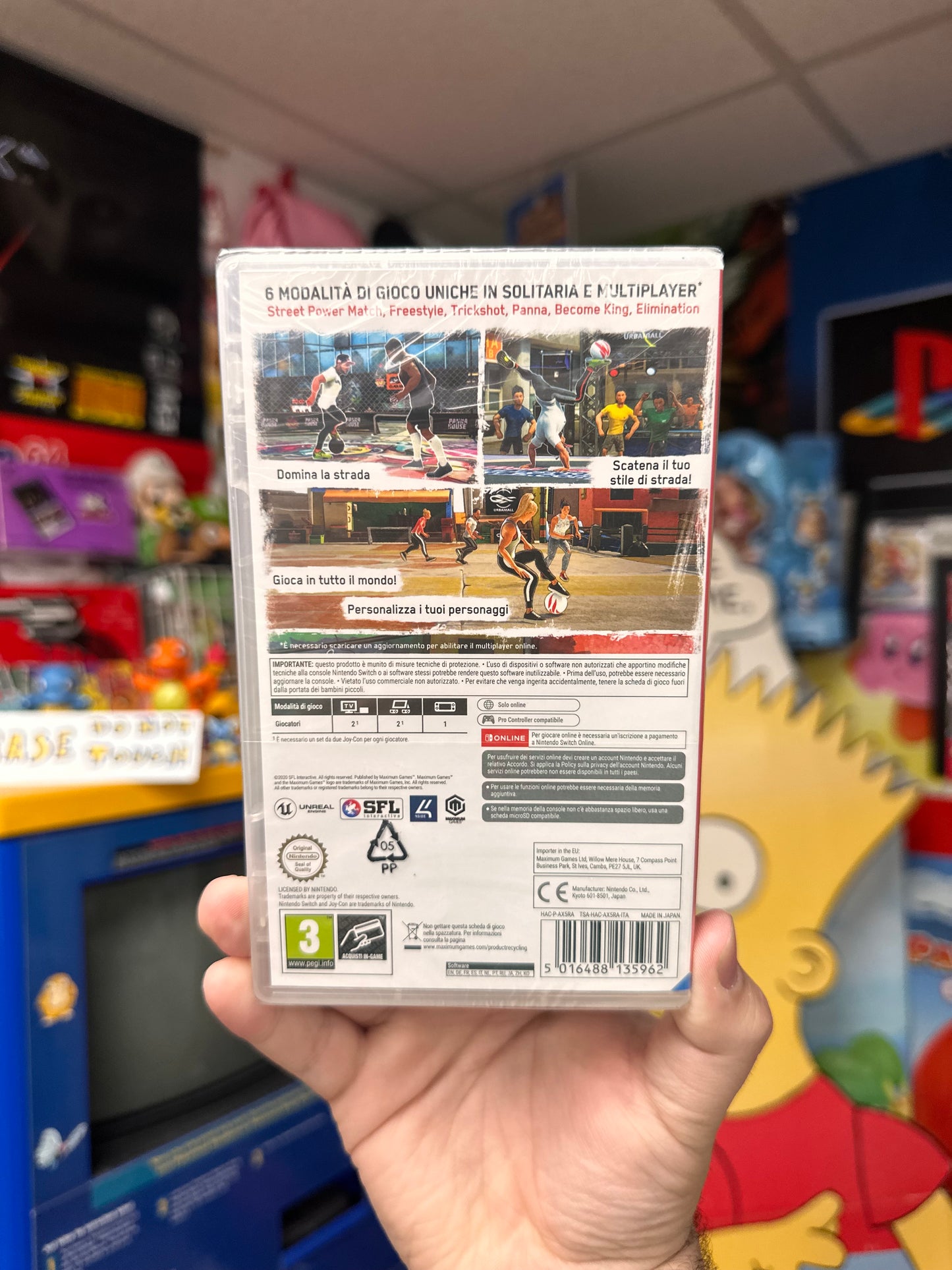 Street Power Football - PAL Switch Sealed