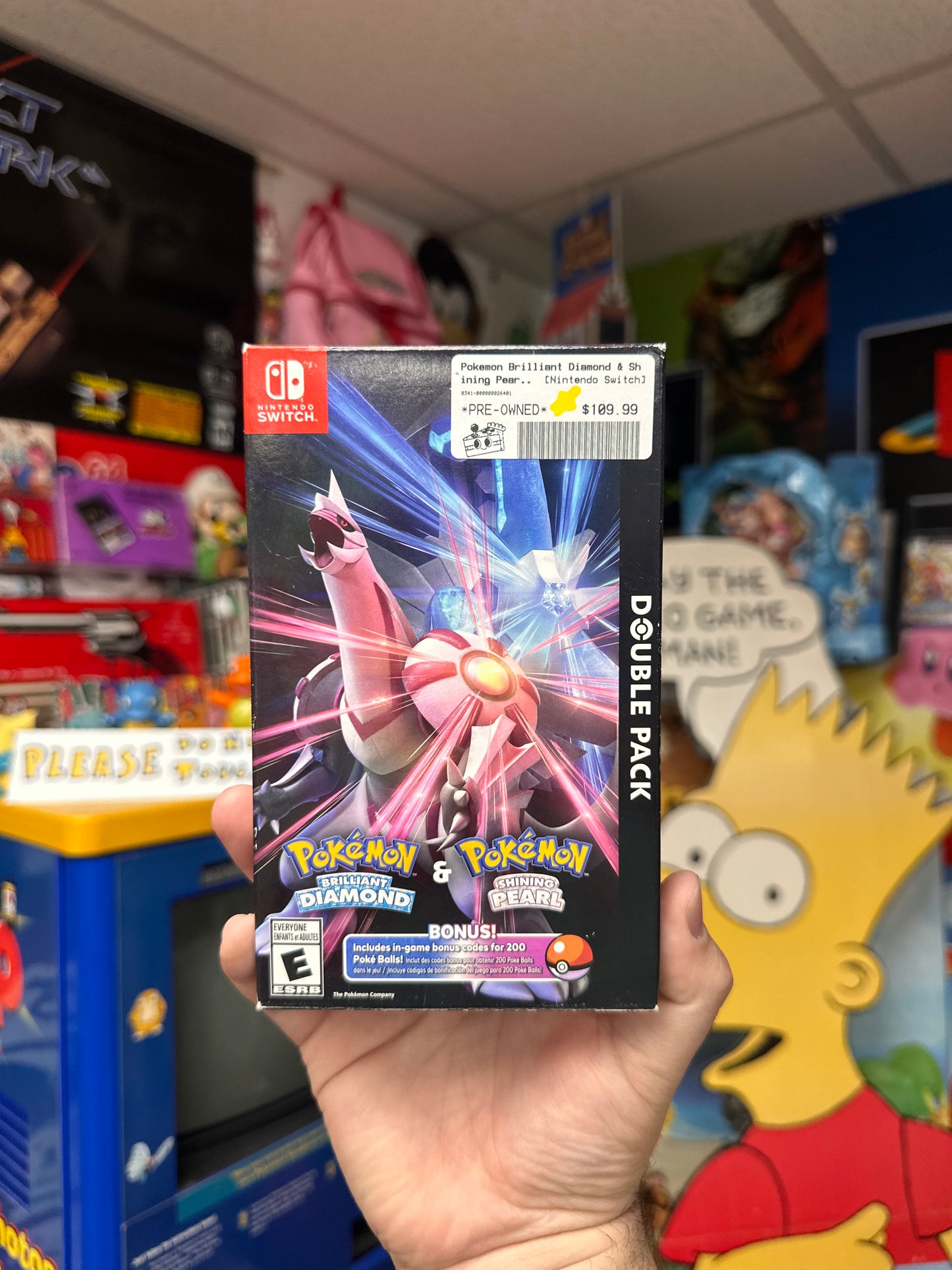 Pokemon Brilliant Diamond & Shining Pearl Double Pack - Switch CiB