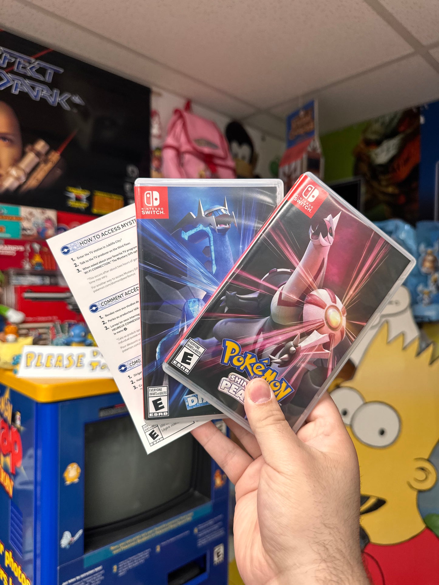 Pokemon Brilliant Diamond & Shining Pearl Double Pack - Switch CiB