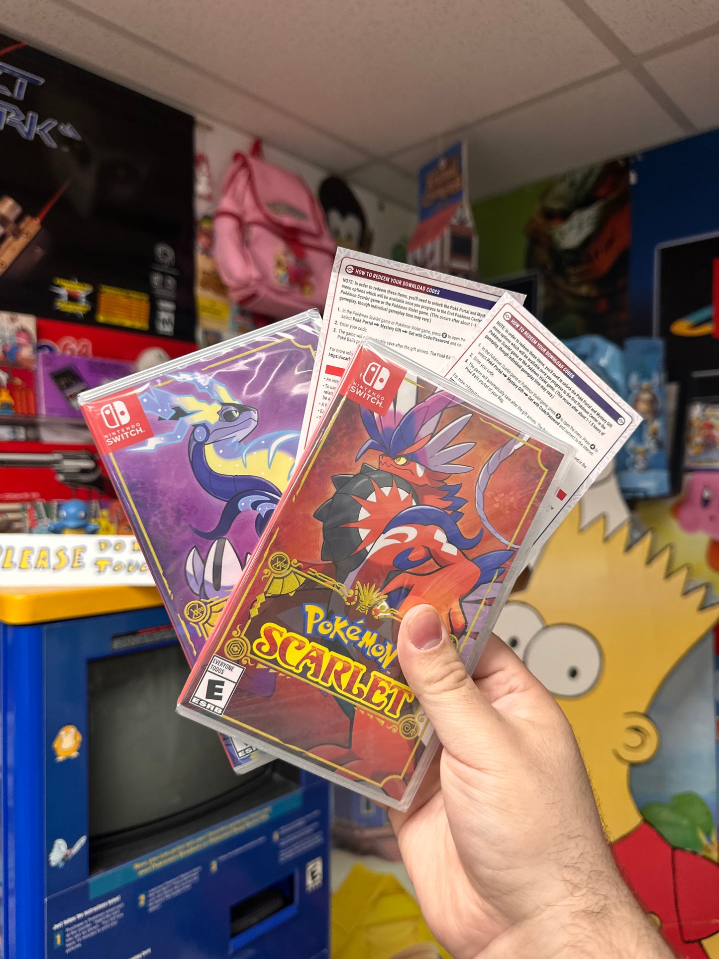 Pokemon Scarlet & Violet Double Pack - Switch CiB