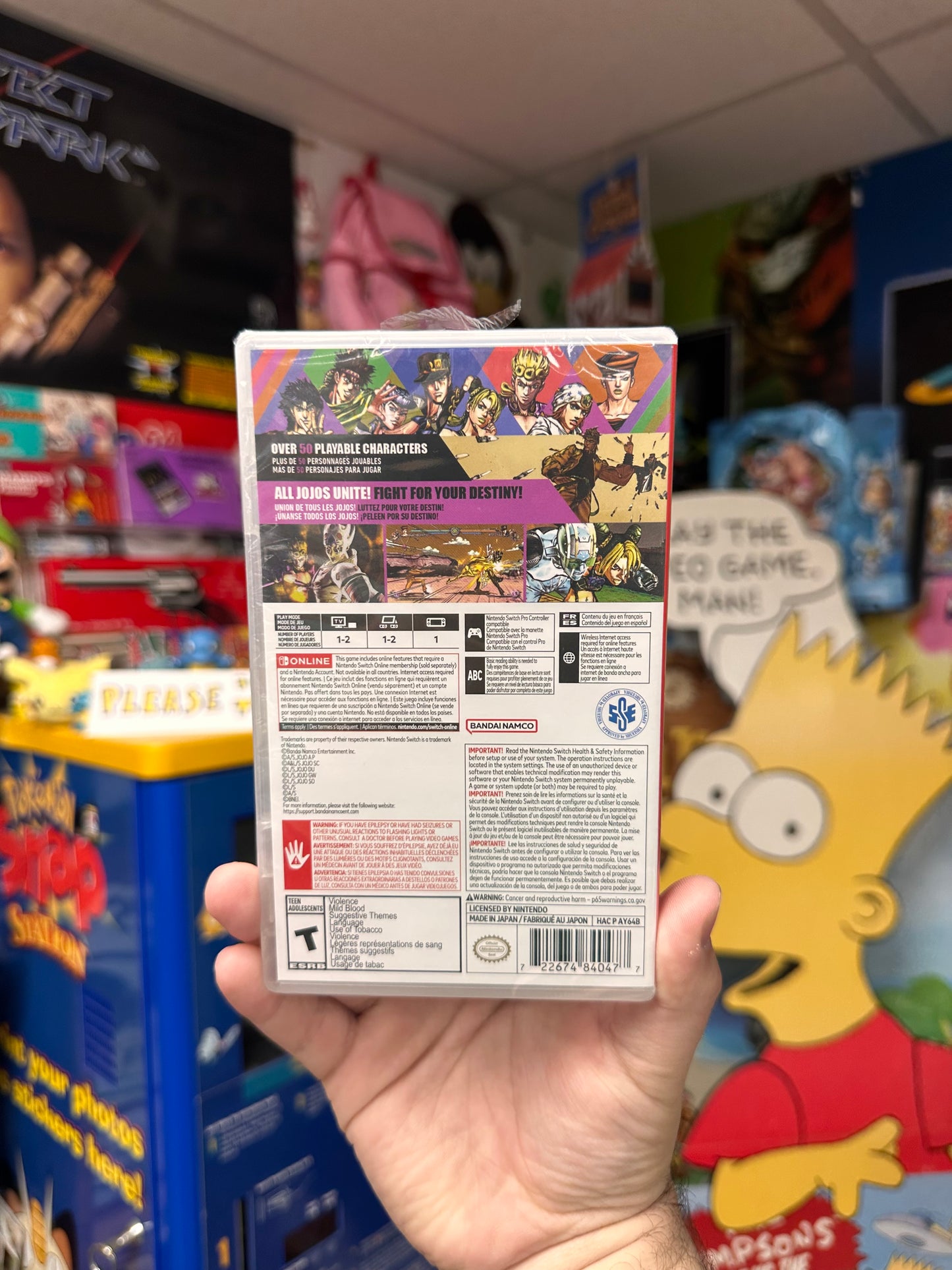 JoJo's Bizarre Adventure: All-Star Battle R - Switch Sealed [Read Description]