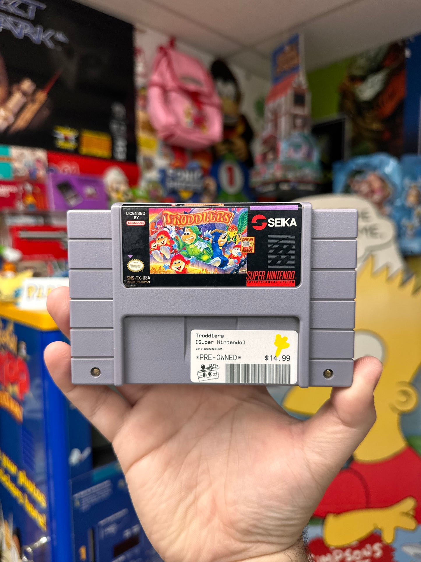 Troddlers - SNES Loose