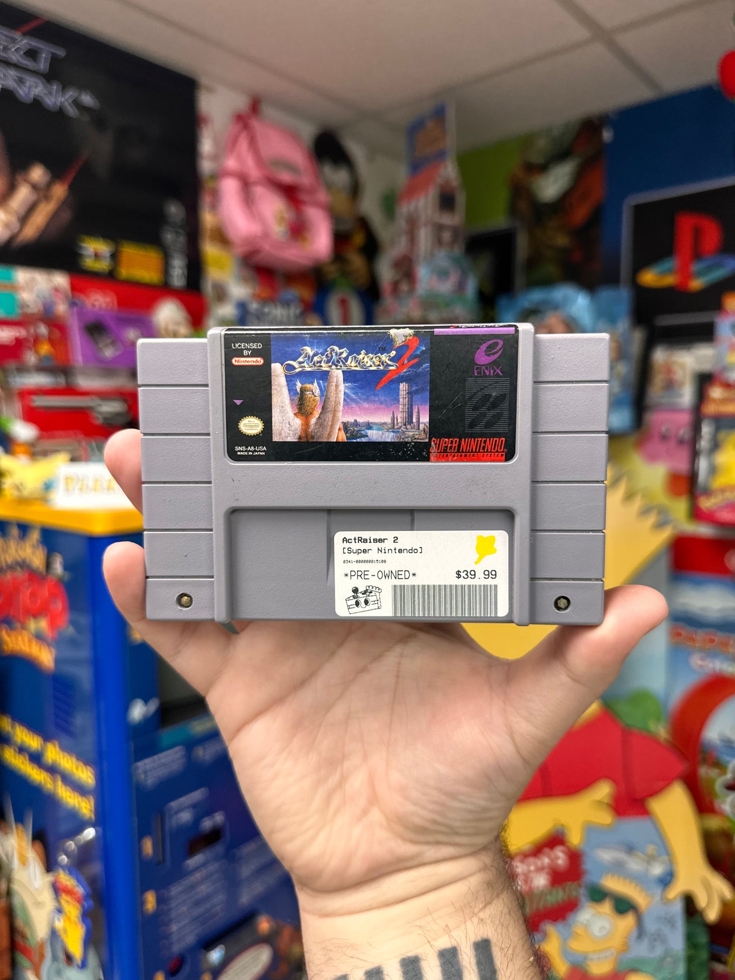 ActRaiser 2 - SNES Loose