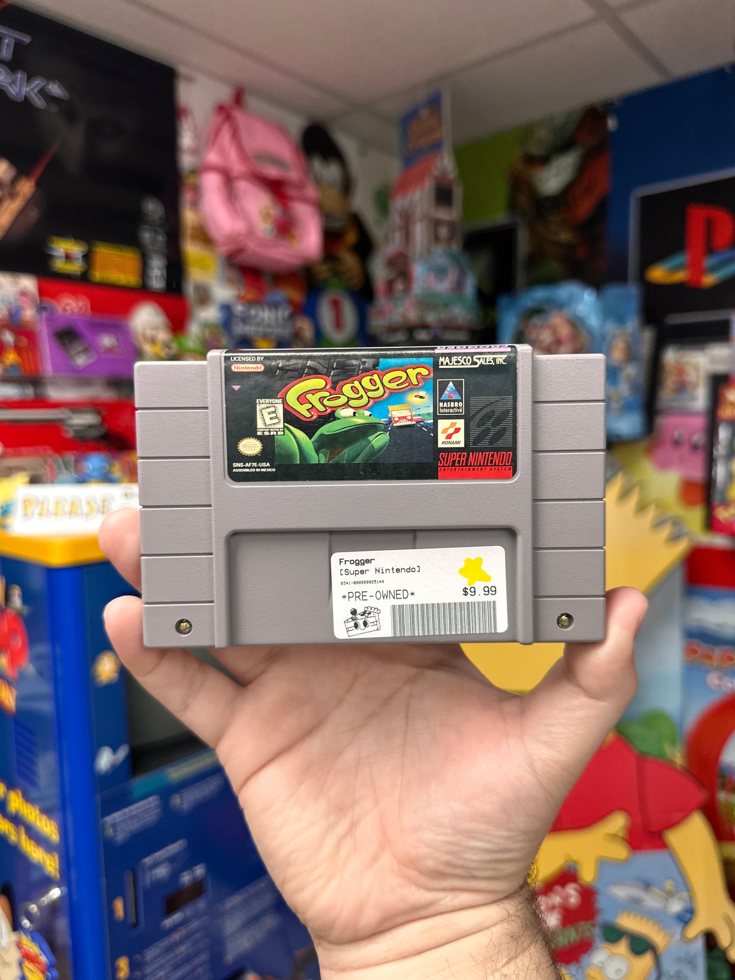 Frogger - SNES Loose