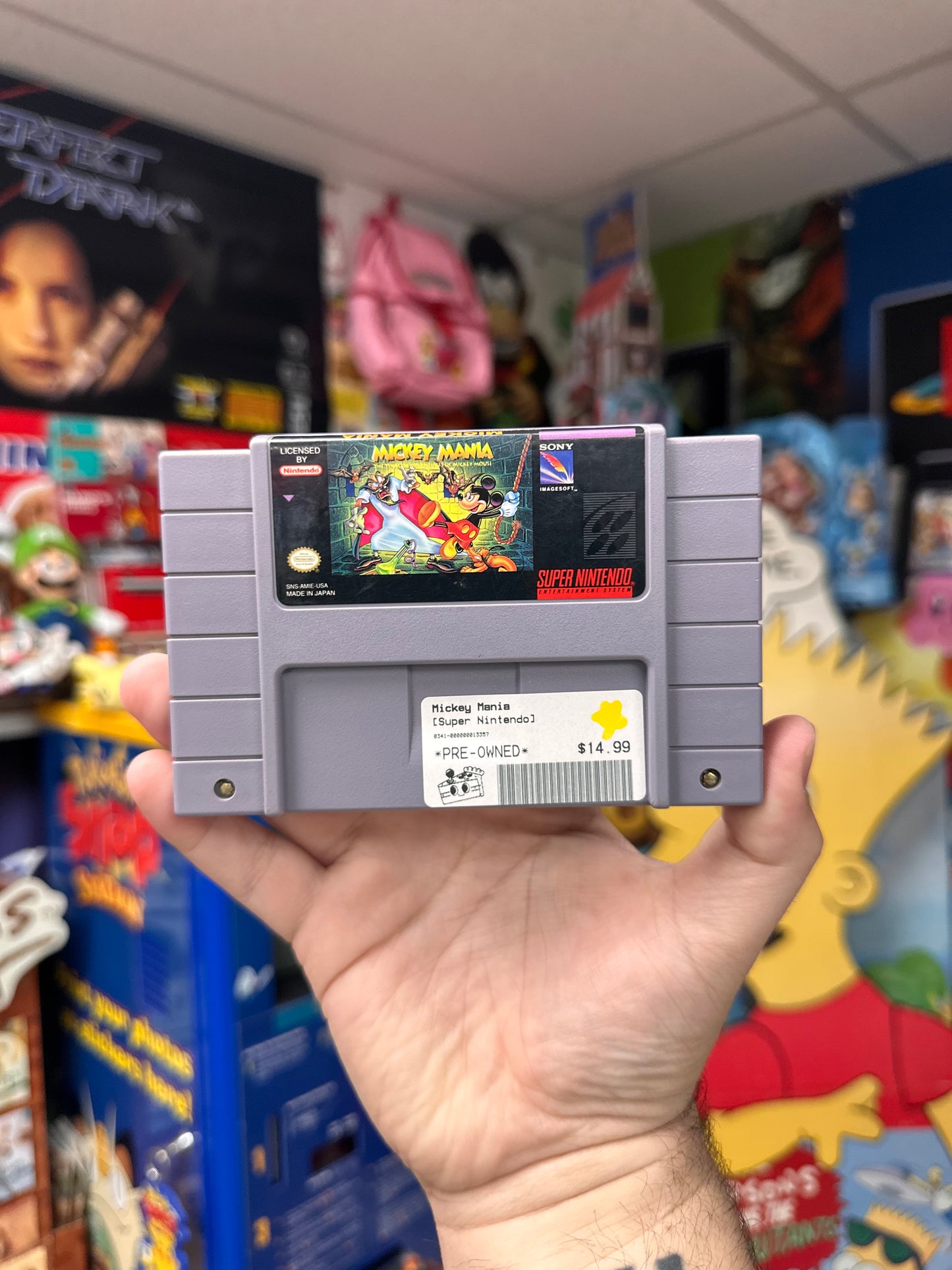 Mickey Mania - SNES Loose