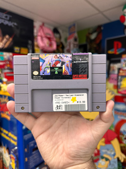 Jim Power: The Lost Dimension - SNES Loose