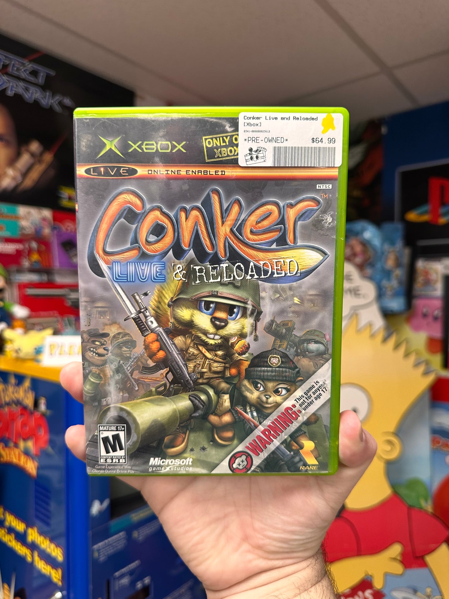 Conker Live and Reloaded - Xbox CiB