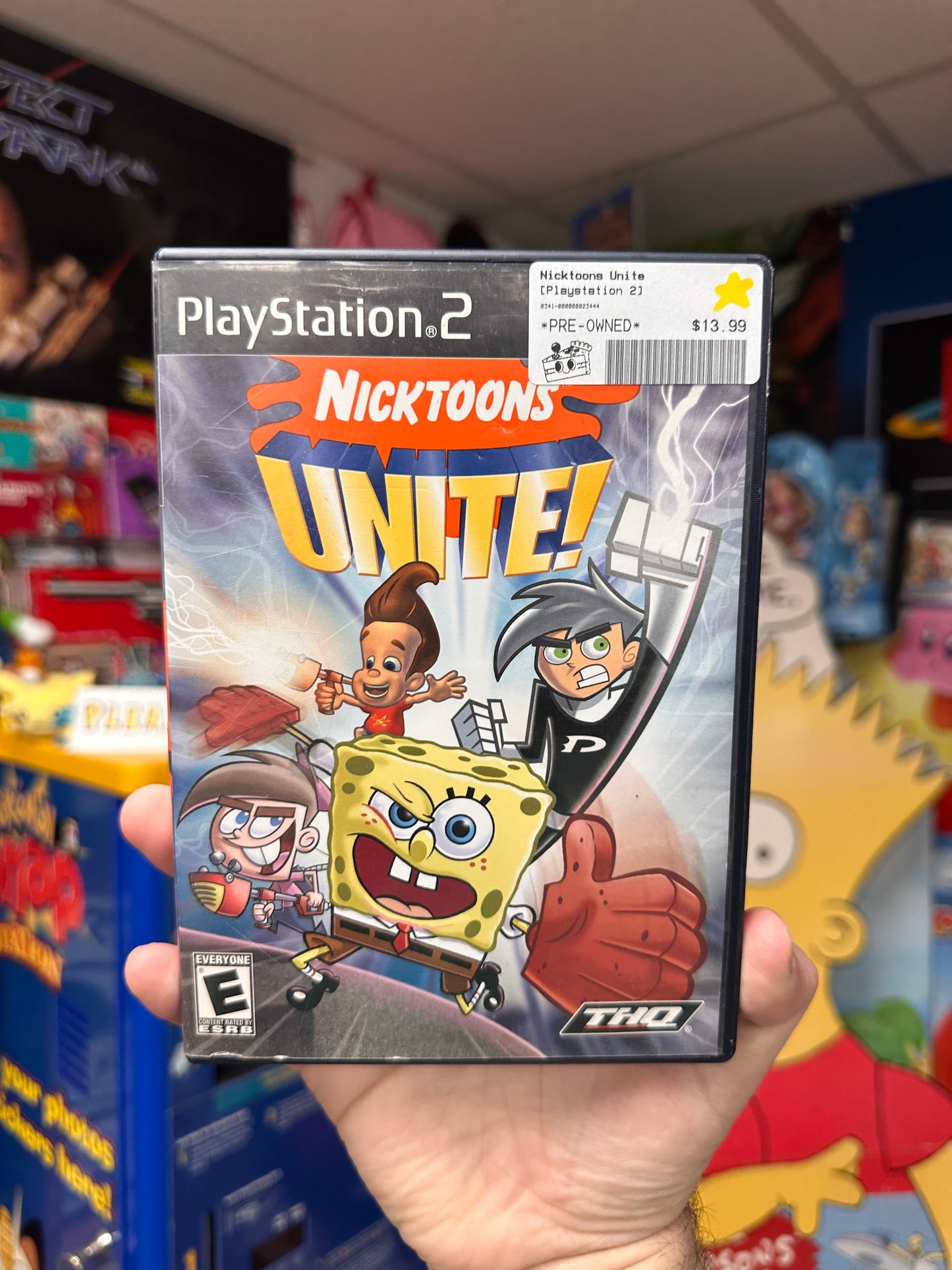 Nicktoons Unite - PS2 CiB