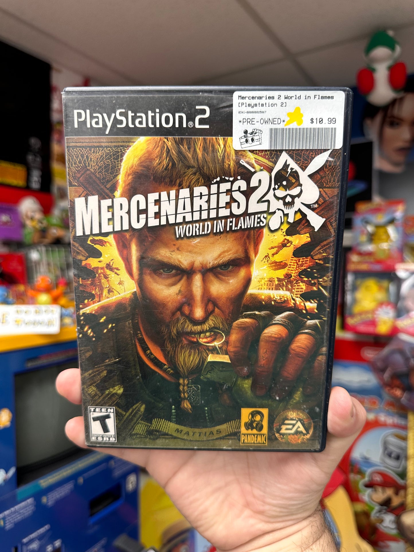 Mercenaries 2 World in Flames - PS2 CiB