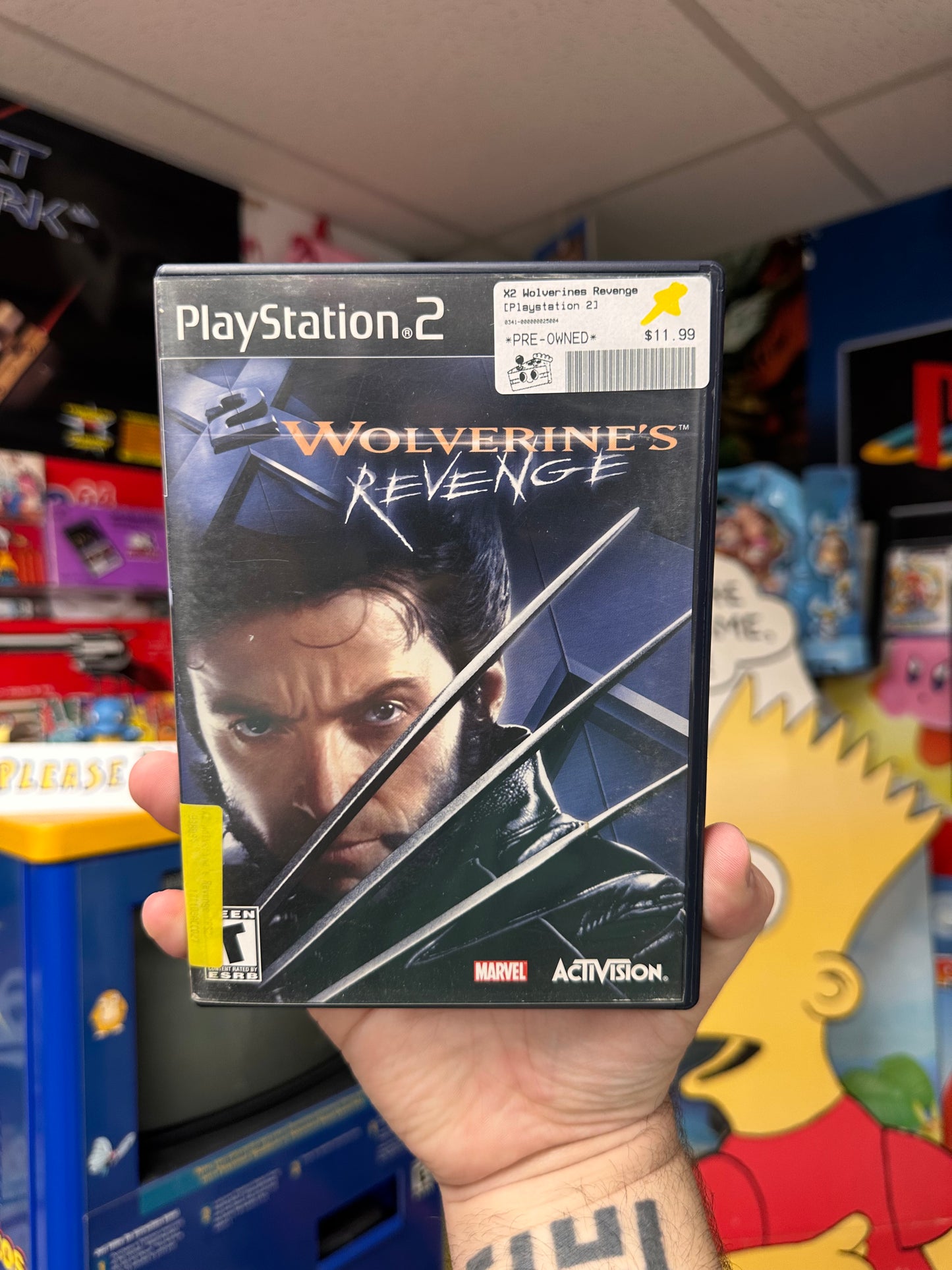X2 Wolverine's Revenge - PS2 CiB