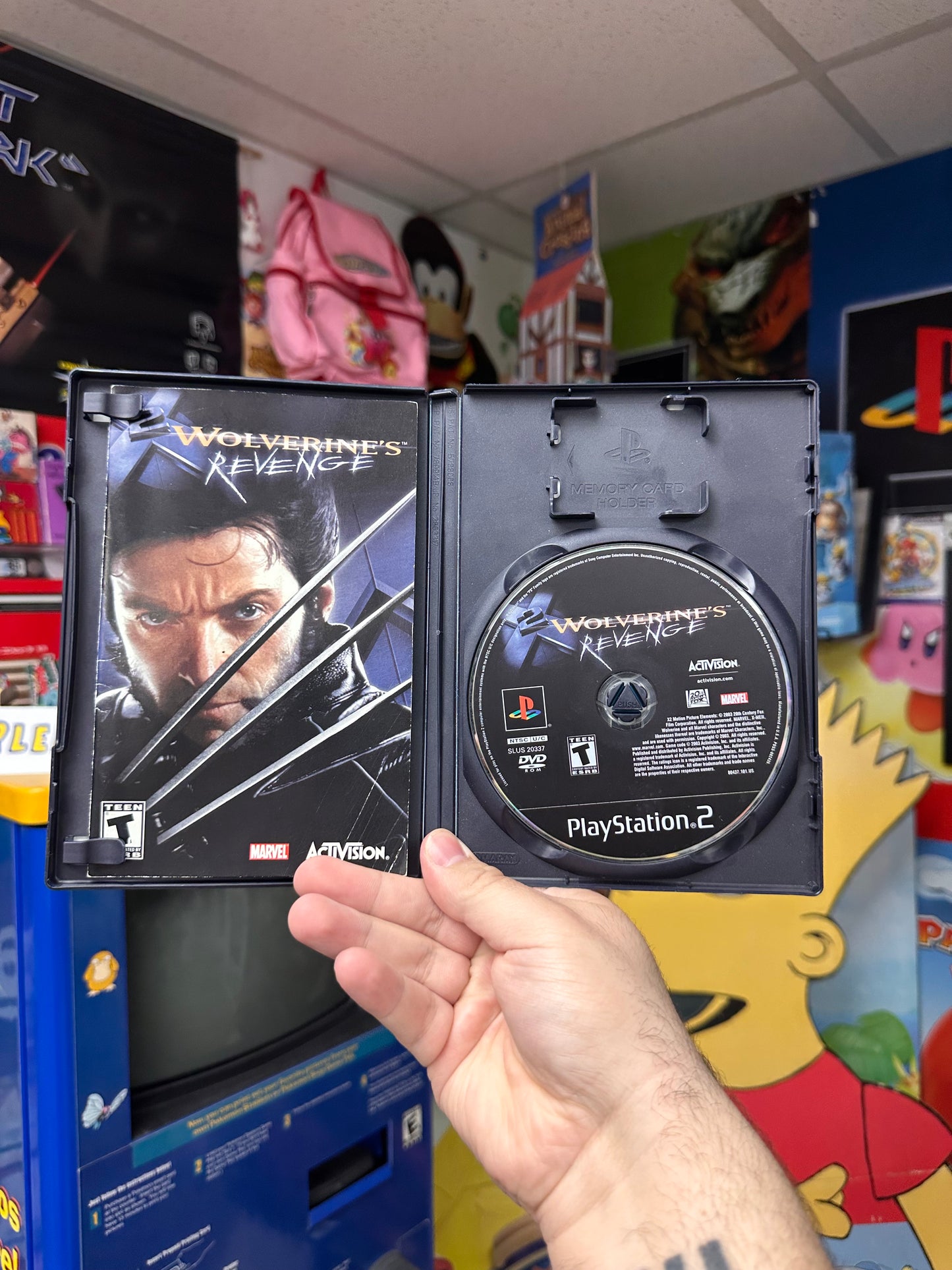 X2 Wolverine's Revenge - PS2 CiB