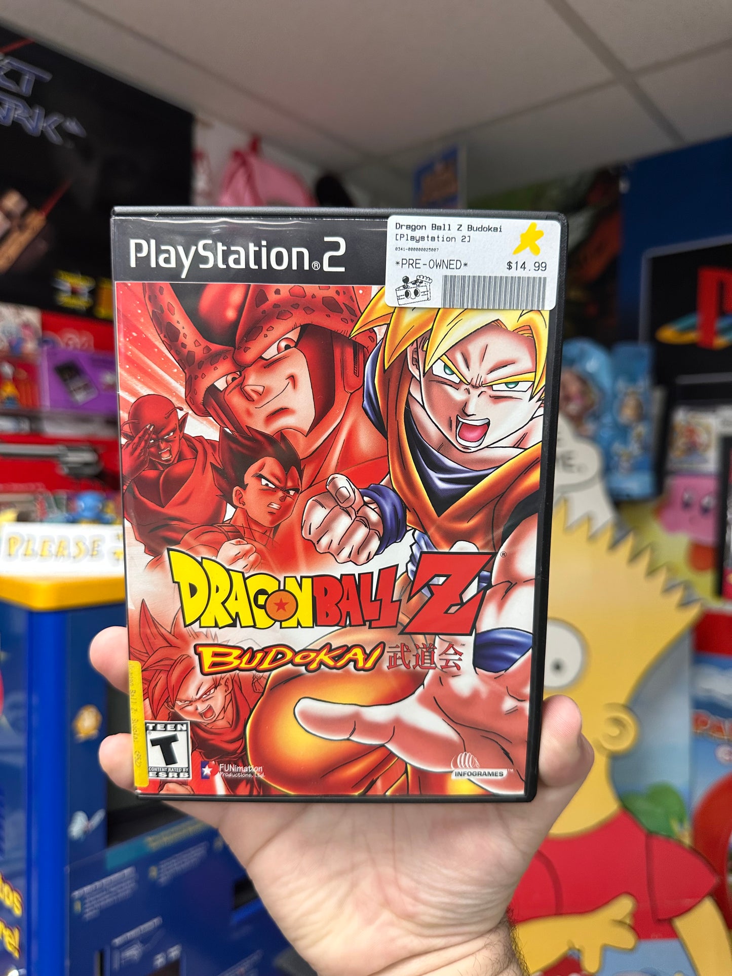 Dragon Ball Z Budokai - PS2 Boxed