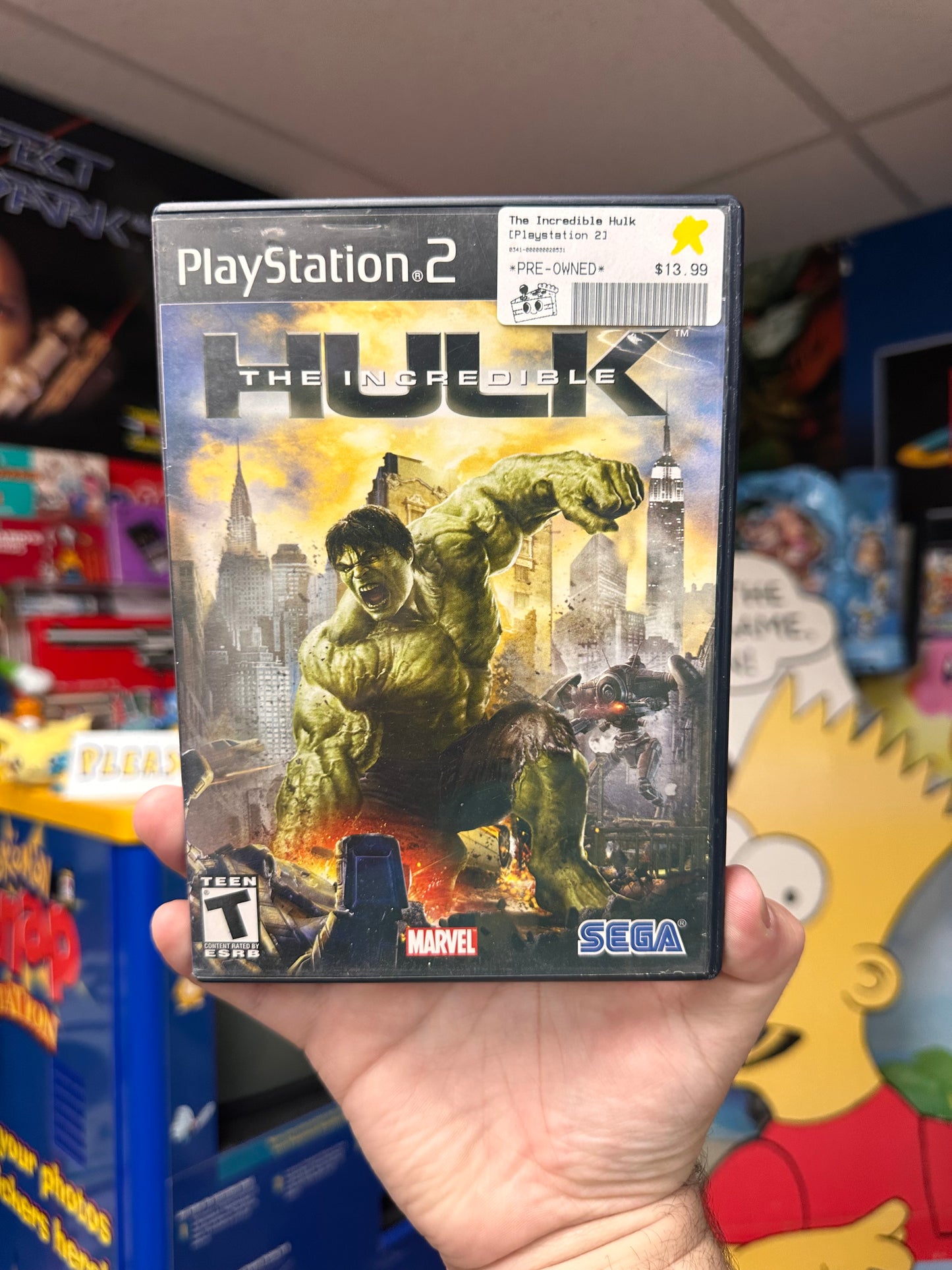 The Incredible Hulk - PS2 Boxed