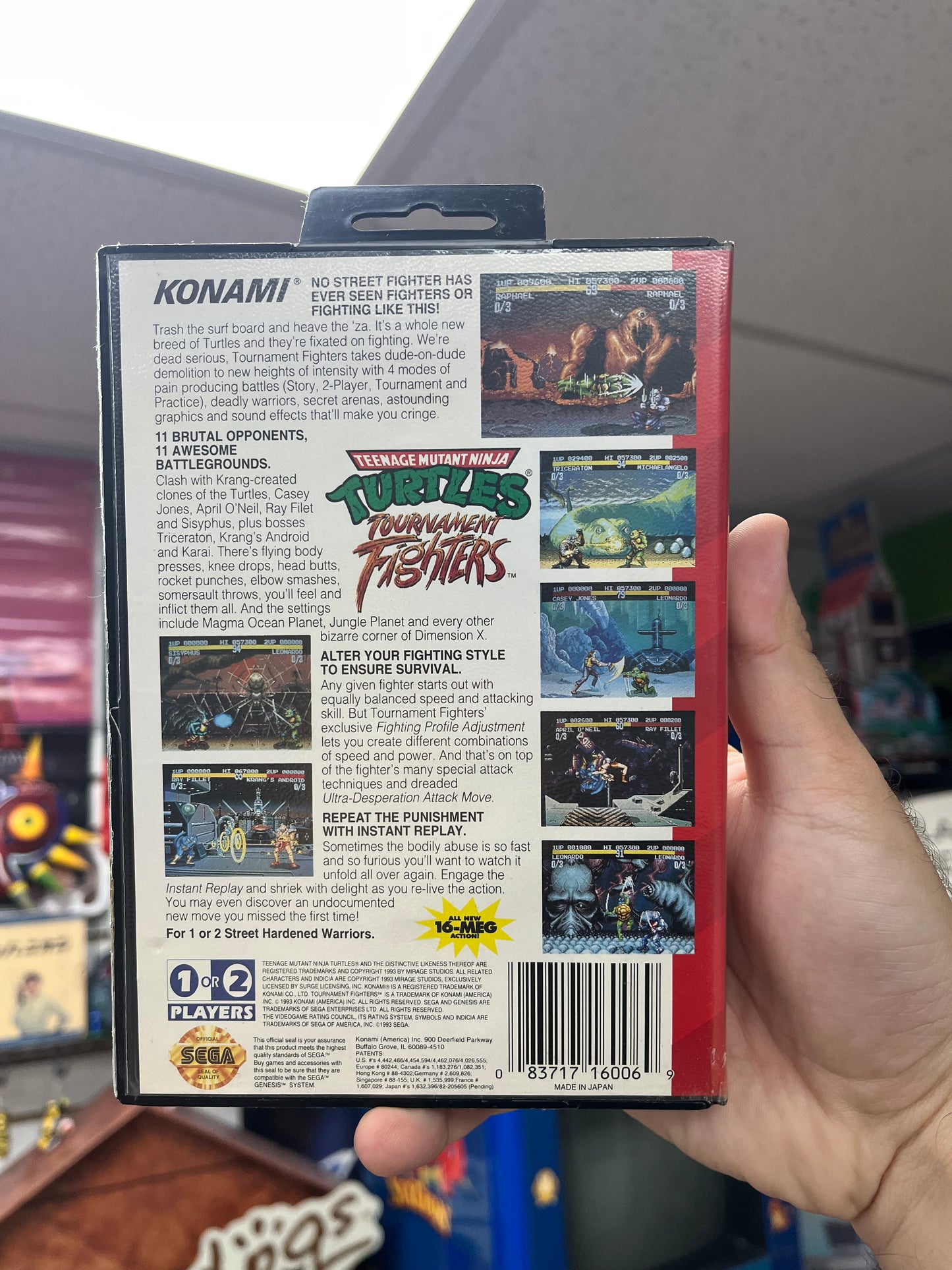 Teenage Mutant Ninja Turtles - Sega Genesis CiB