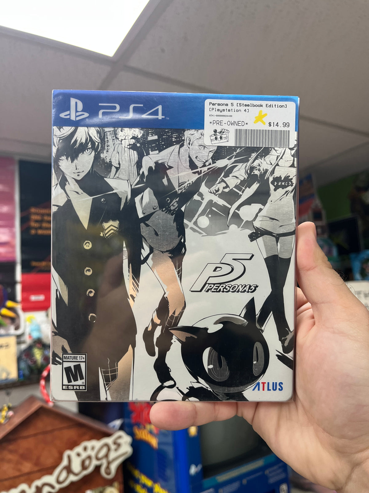 Persona 5 [Steelbook Edition] - PS4 CiB