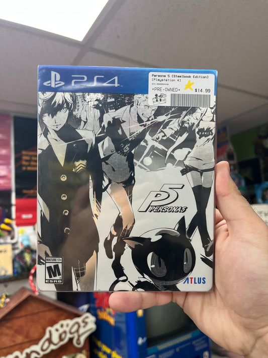 Persona 5 [Steelbook Edition] - PS4 CiB