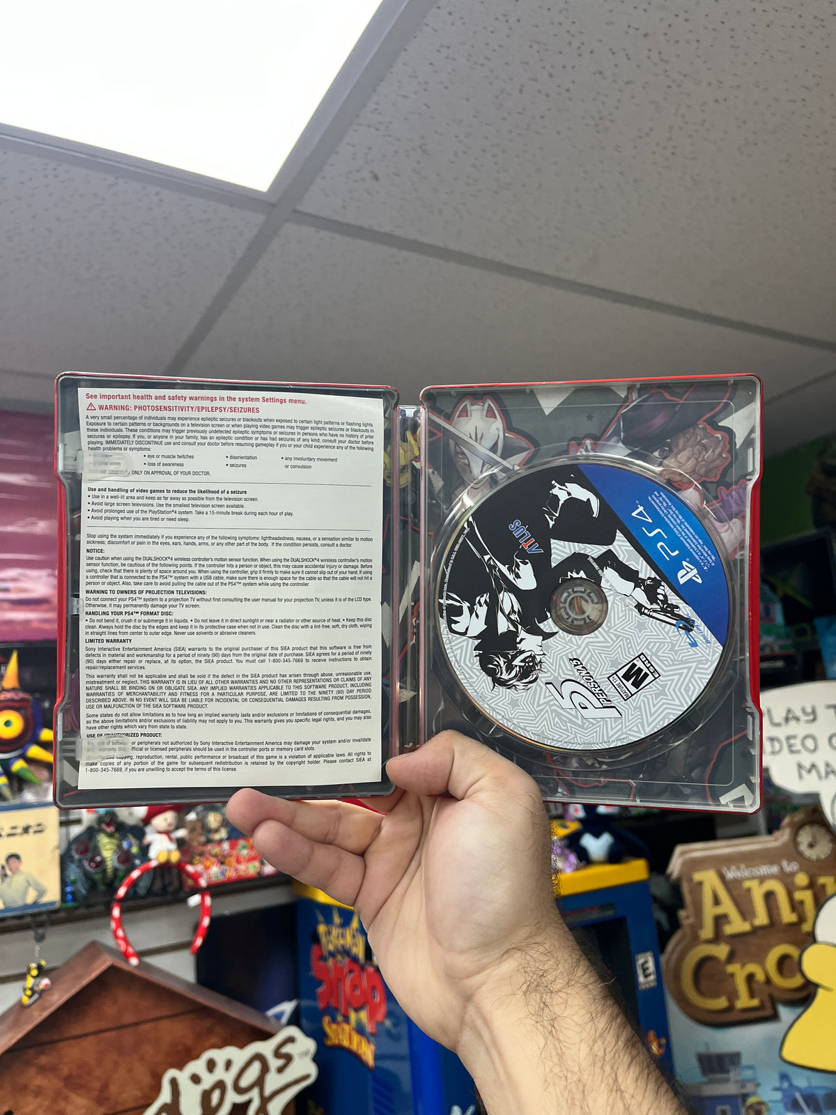Persona 5 [Steelbook Edition] - PS4 CiB