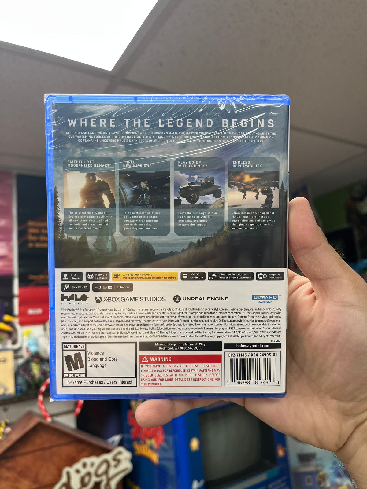 Halo: Campaign Evolved - PS5 Sealed
