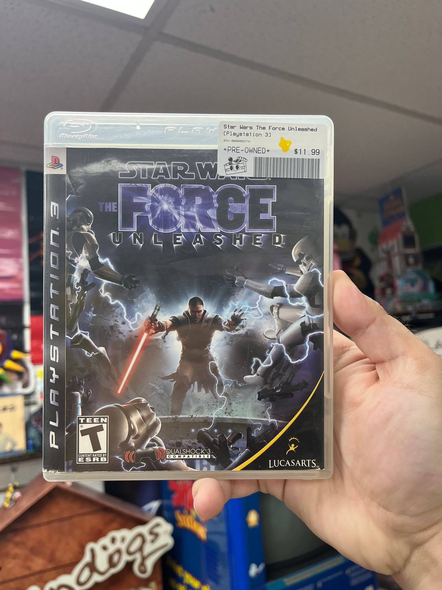 Star Wars Force Unleashed - PS3 Boxed