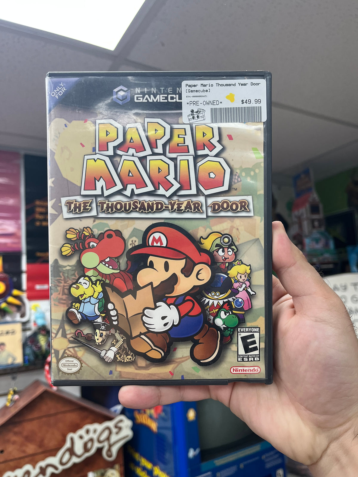 Paper Mario Thousand Year Door - GameCube Boxed
