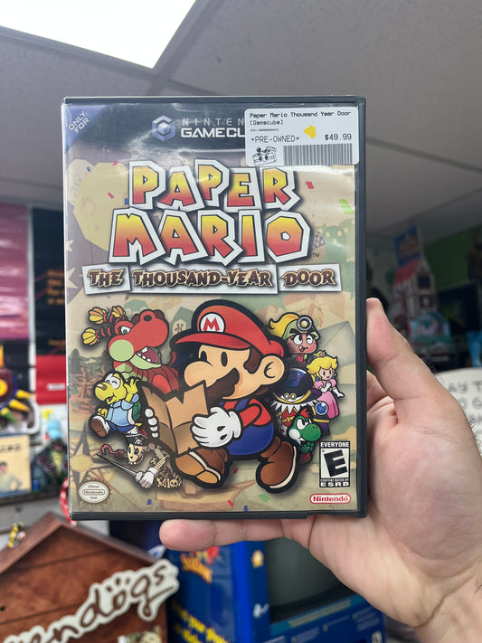 Paper Mario Thousand Year Door - GameCube Boxed