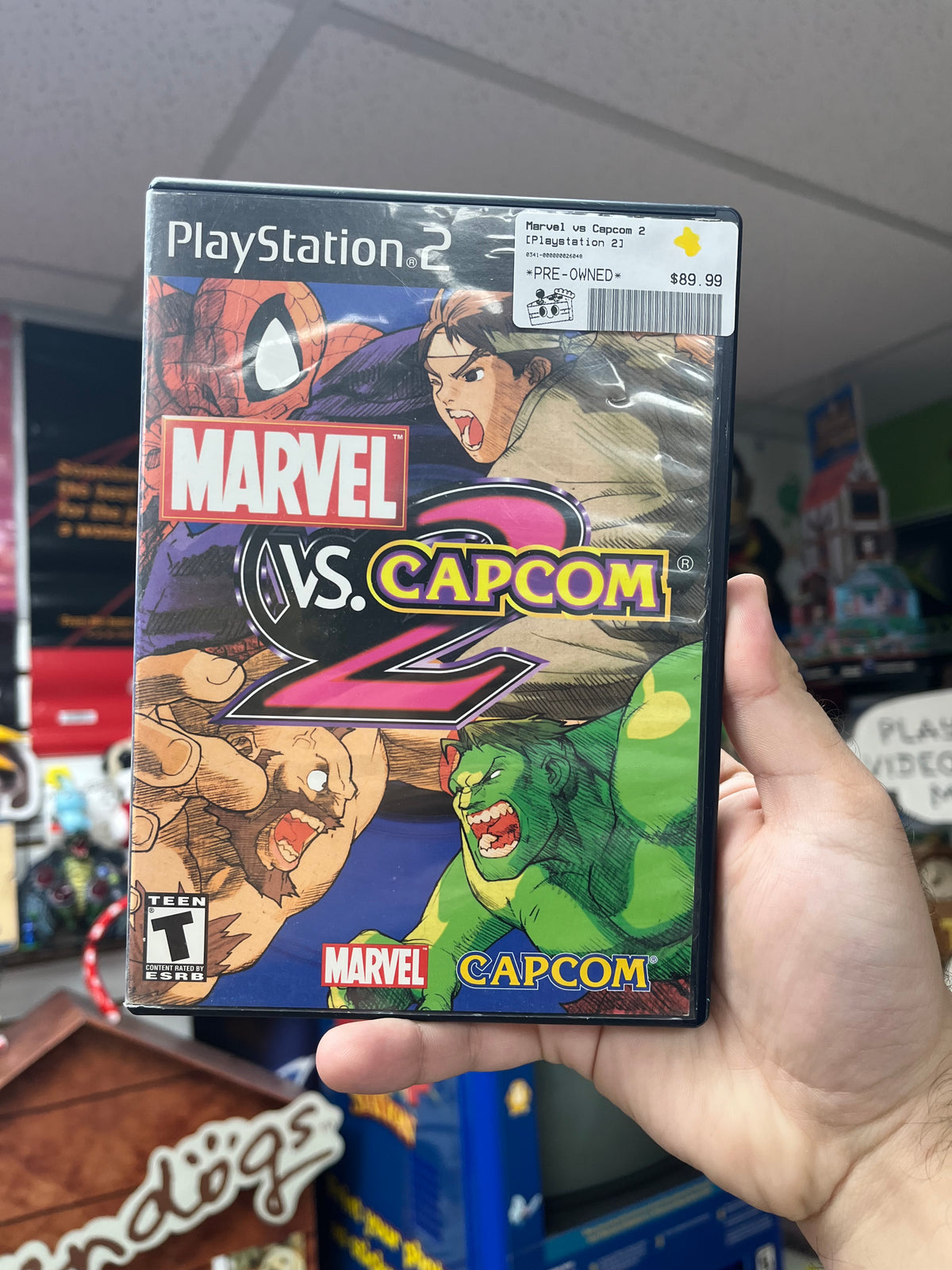 Marvel vs. Capcom 2 - PS2 Boxed