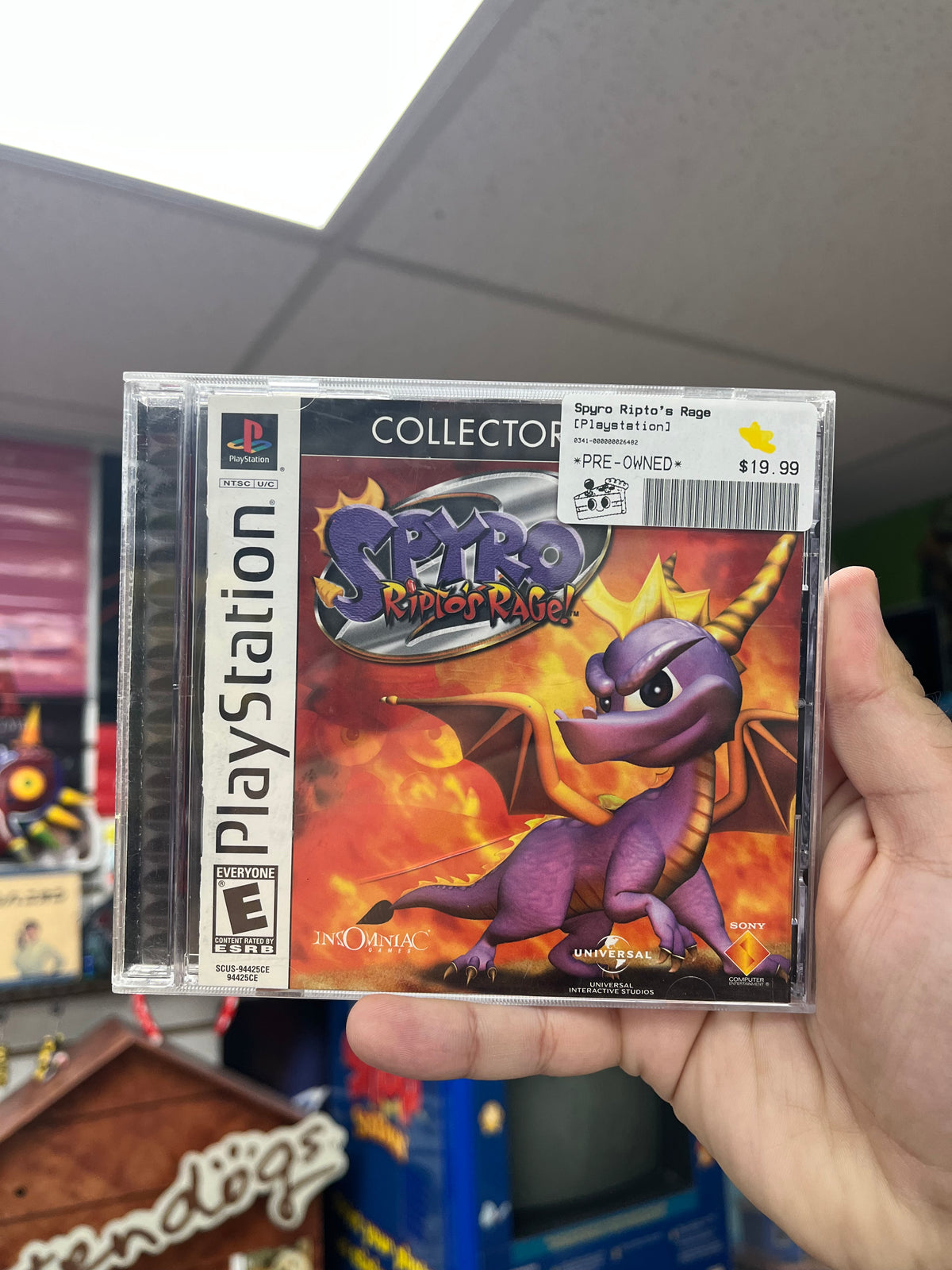Spyro Ripto's Rage - PS1 CiB