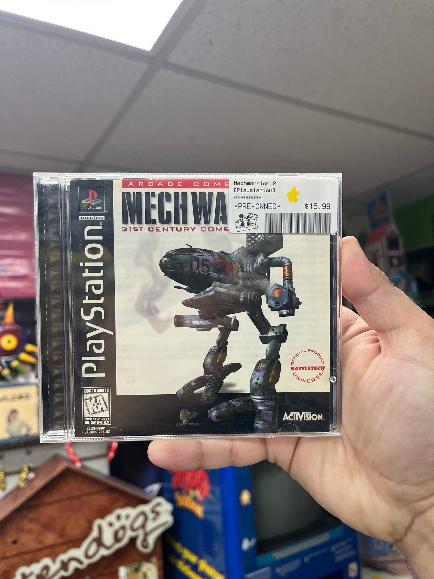 Mechwarrior 2 - PS1 CiB