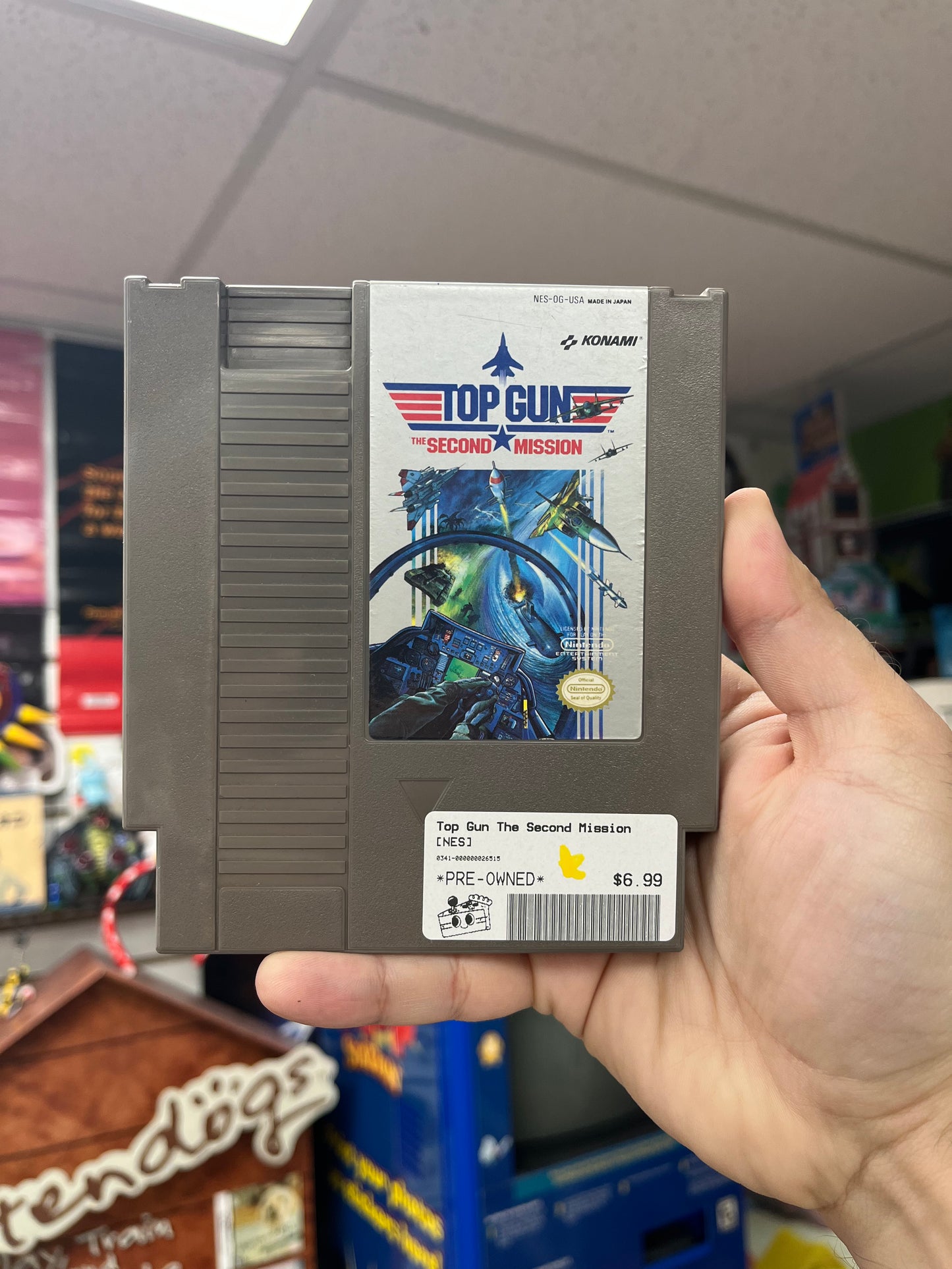Top Gun The Second Mission - NES Loose