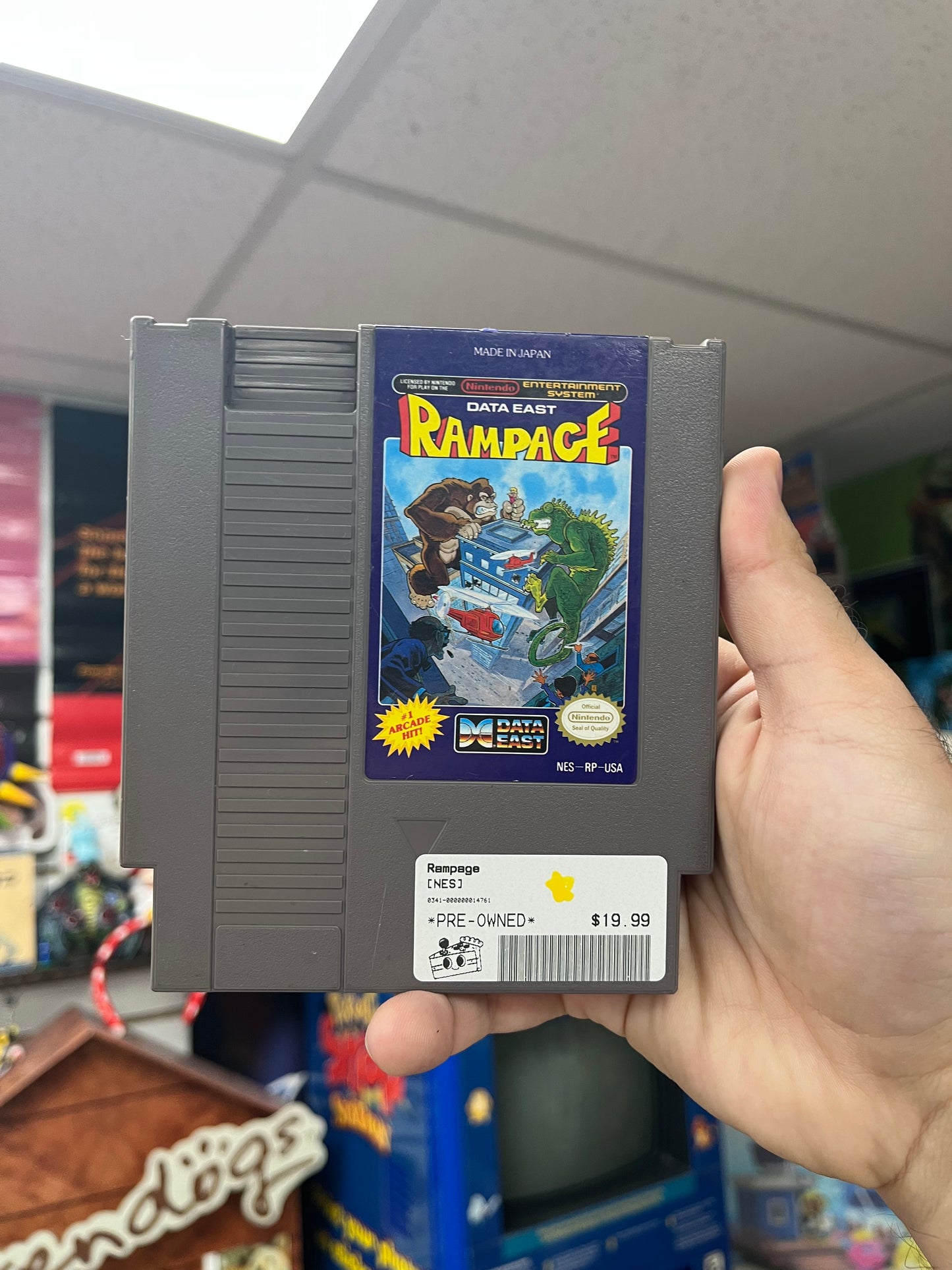 Rampage - NES Loose