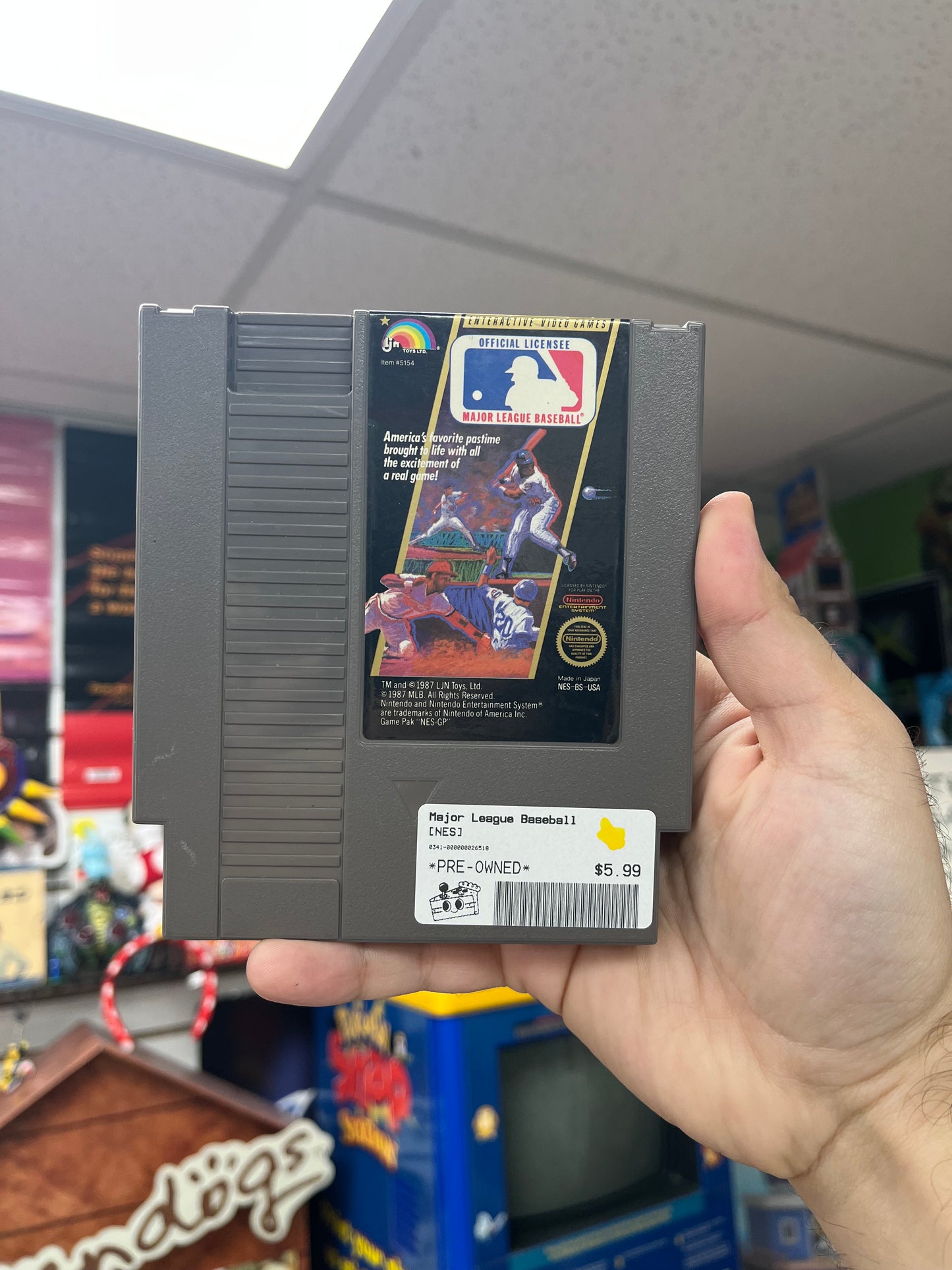 Major League Baseball - NES Loose