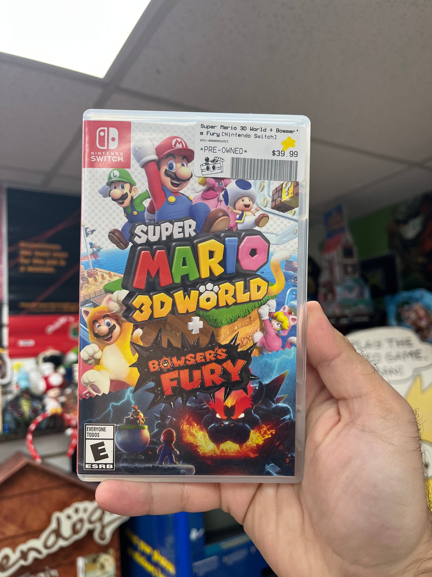 Super Mario 3D World + Bowser's Fury - Switch CiB