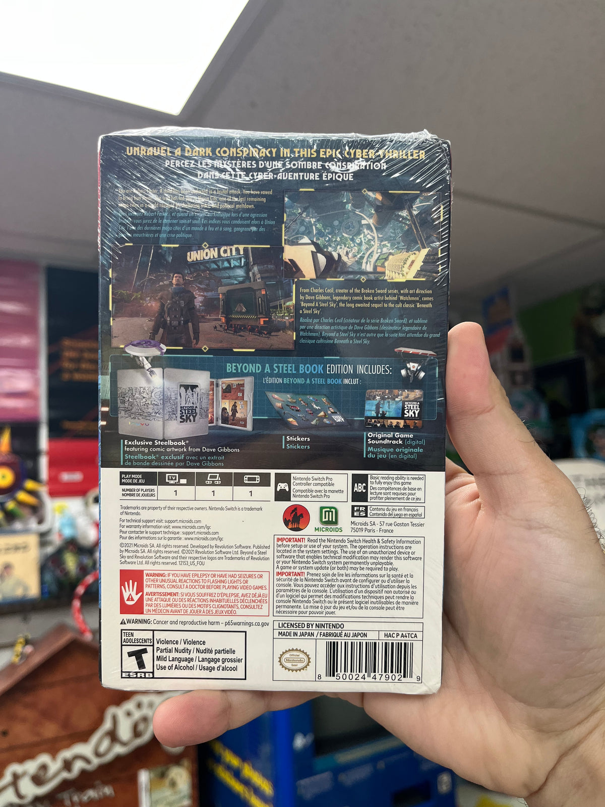 Beyond a Steel Sky [Steelbook Edition] - Switch CiB