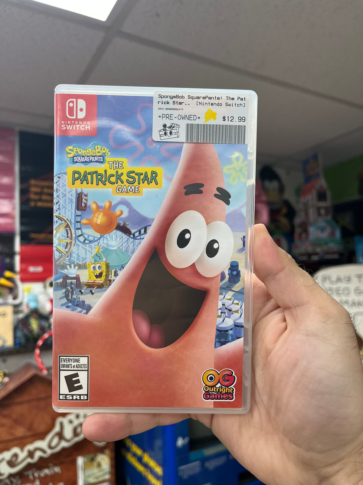 Spongebob Squarepants: The Patrick Star Game - Switch CiB